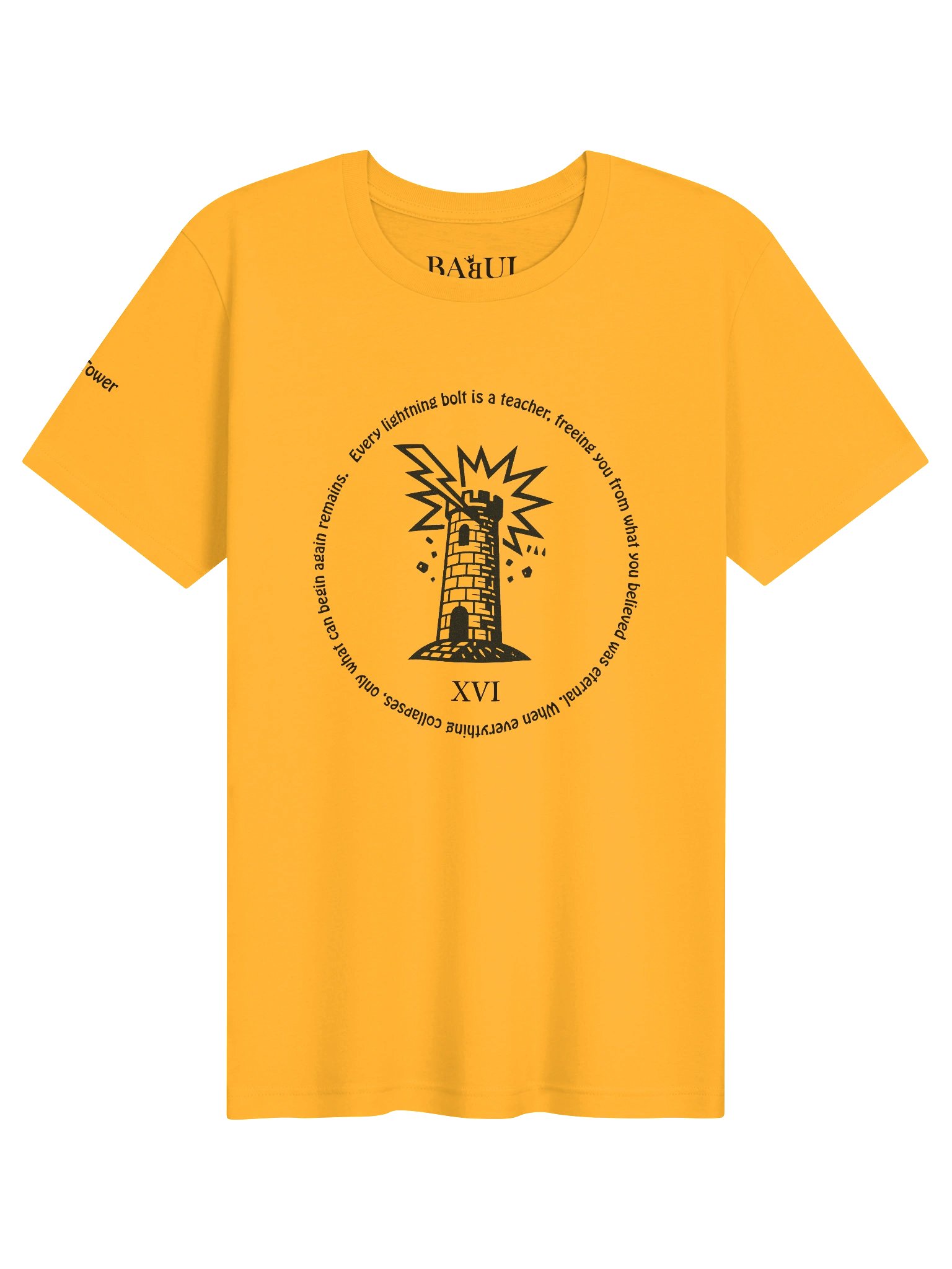 The Tower - ArcanaPop T-Shirt – Where Tarot Magic Meets Pop Art product image (1)