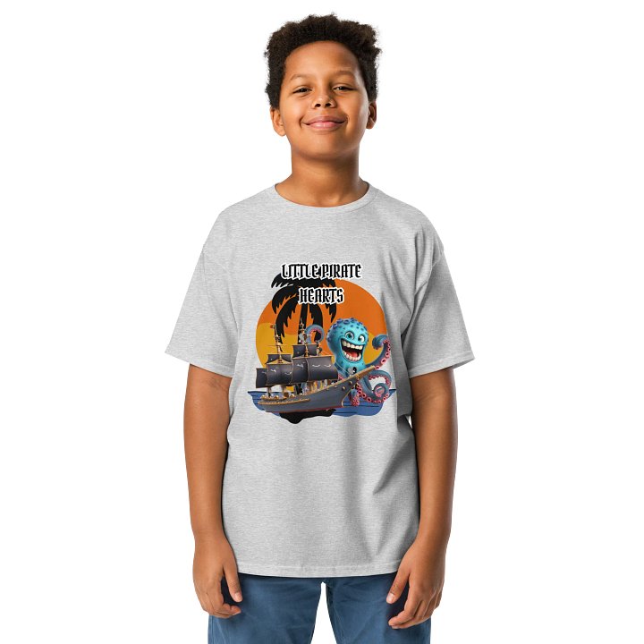 Little Pirate Hearts Youth Tee product image (56)