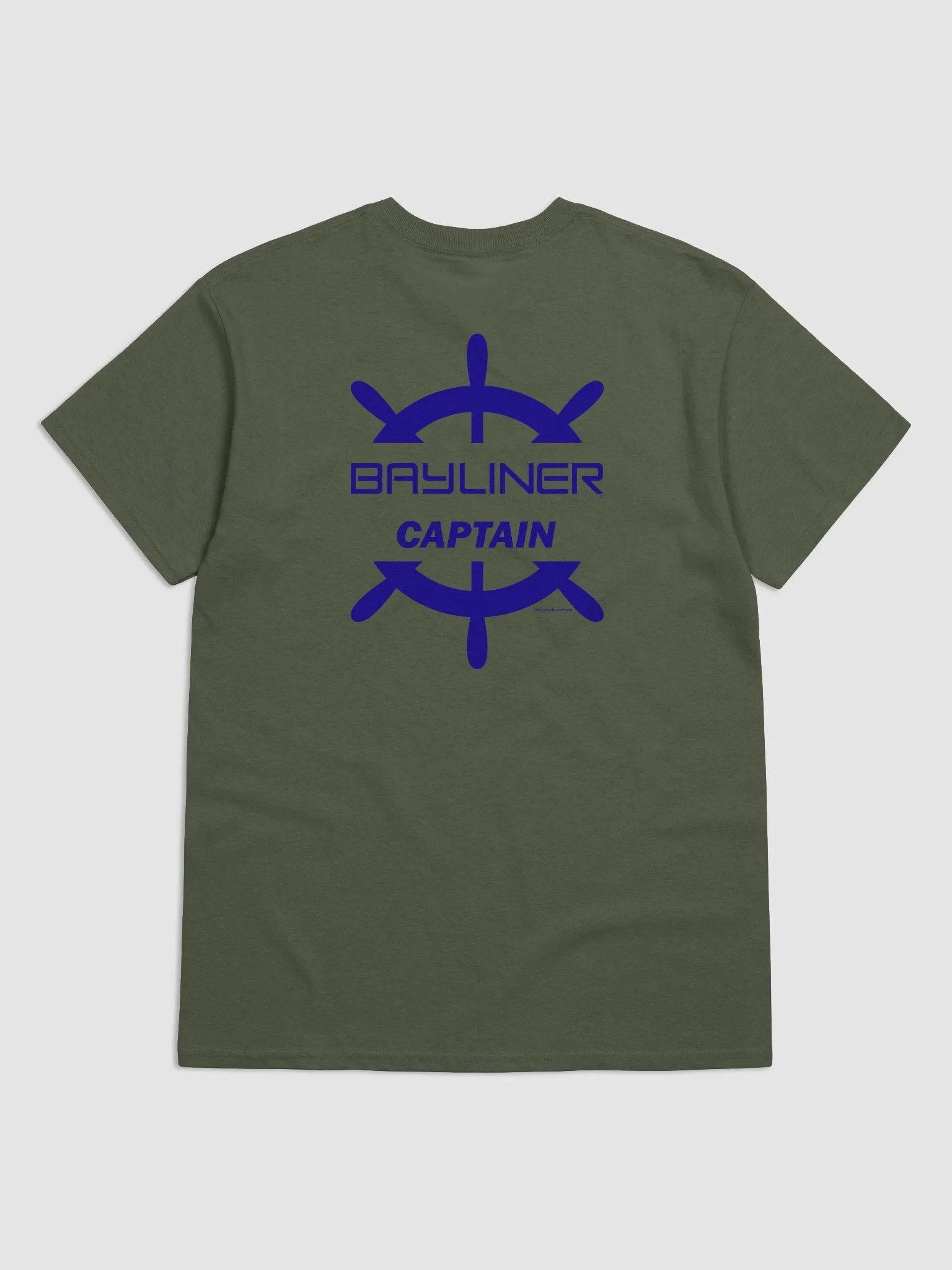 Bayliner Captain - T-Shirt - Light Shirt w/Blue Logo product image (4)