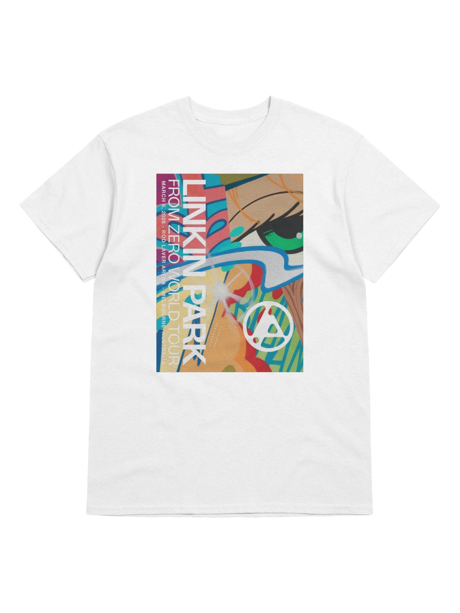 Linkin Park From Zero World Tour Melbourne Tshirt product image (9)