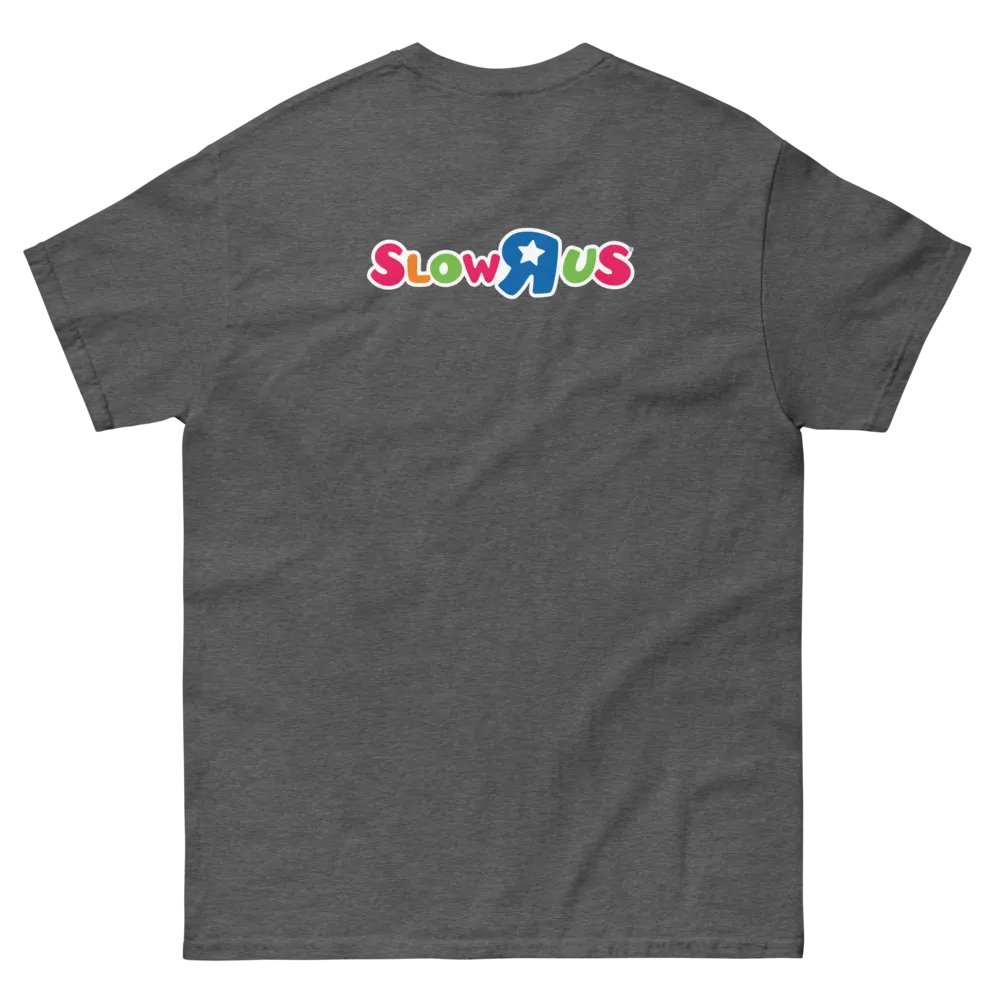 SLOW-R-US UNISEX EMBROIDERED HEAVY TEE product image (3)