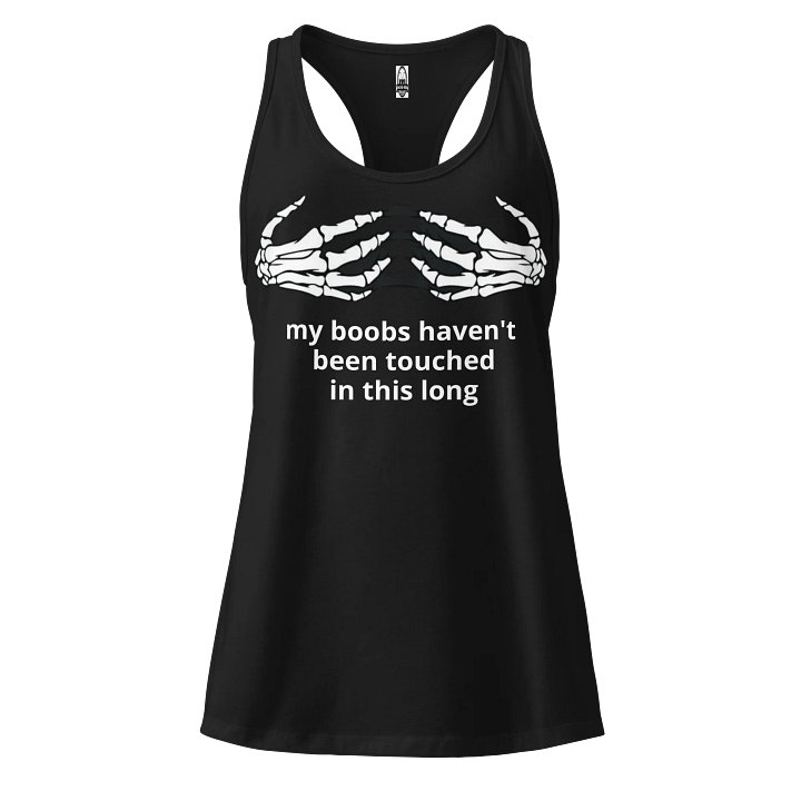 Skeleton Love Self-Cut Racerback Tank-Top product image (1)