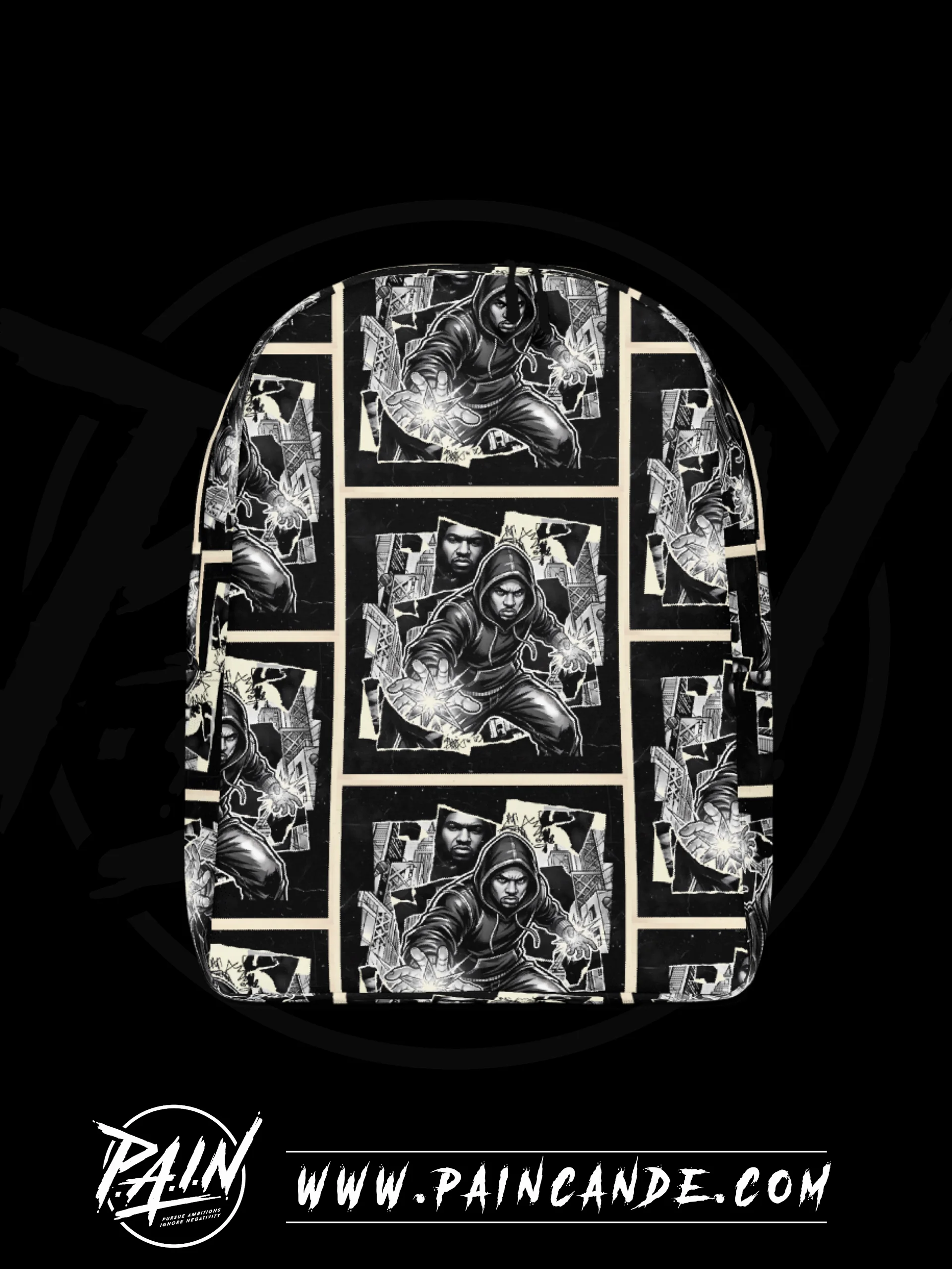 Comic Energy Hood Backpack product image (1)