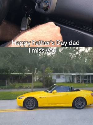 My dad a Camaro Z28 3 Speed manual when I was a kid and it was probably the most powerful thing he ever drove. A few years before he passed my friend let him drive his s2k and I rode along. He loved it. He giggled and smiled a lot. He didn’t do that often so I know he had a good time.  Happy Fathers Day Dad ❤️