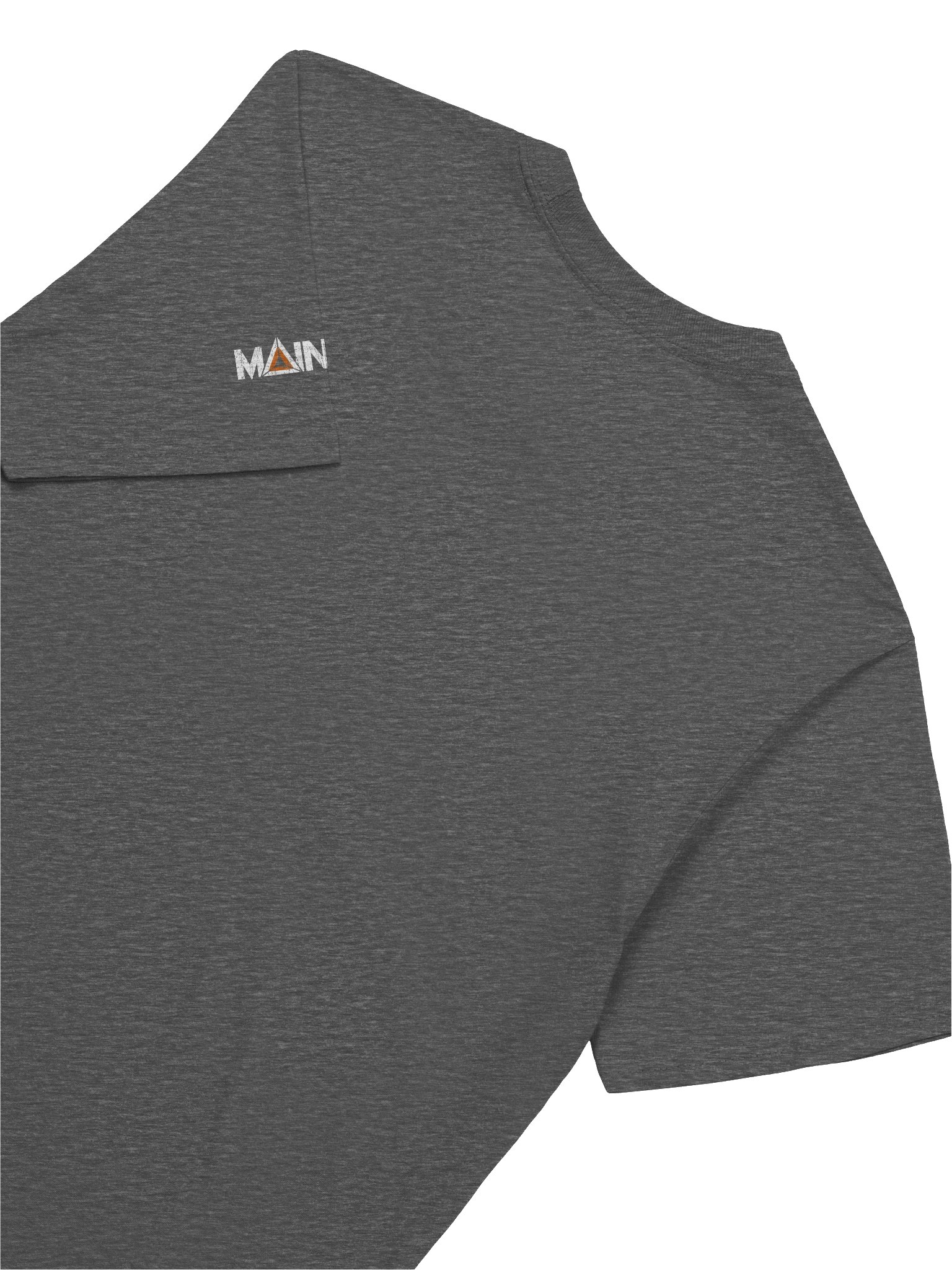 Mainloot Heather Grey Logo Tee product image (8)