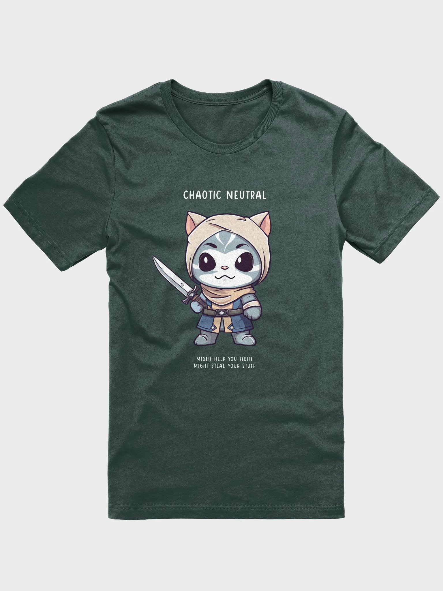 Chaotic Neutral - PixelGum Tee product image (3)