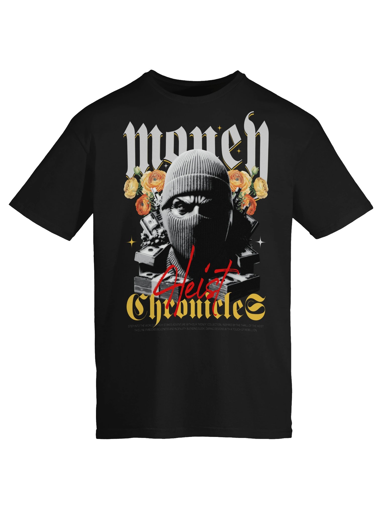 Money Heist Chronicles Balaclava Graphic Unisex Softstyle T-Shirt product image (4)