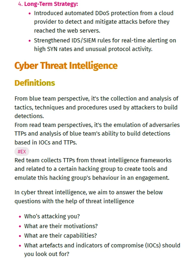 Blue Team Cyber Security & SOC Analyst Study Notes product image (6)