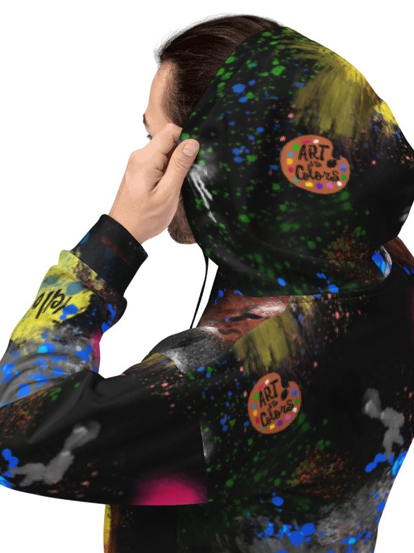 SplatterWear 'Color Splash' Unisex Art Hoodie product image (6)