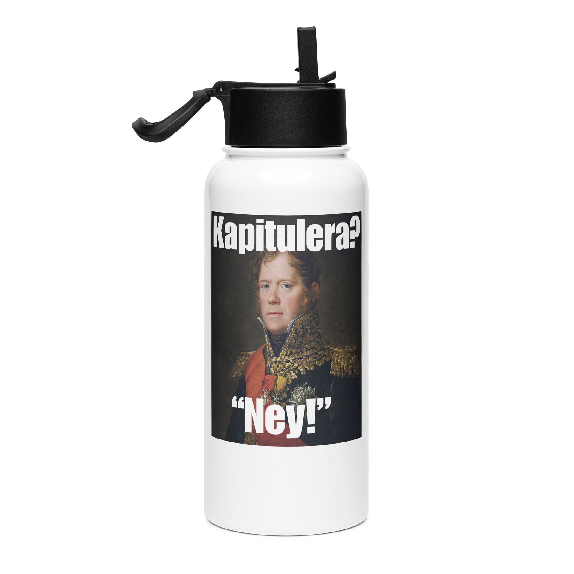 Kapitulera? Ney! (Vattenflaska) product image (1)