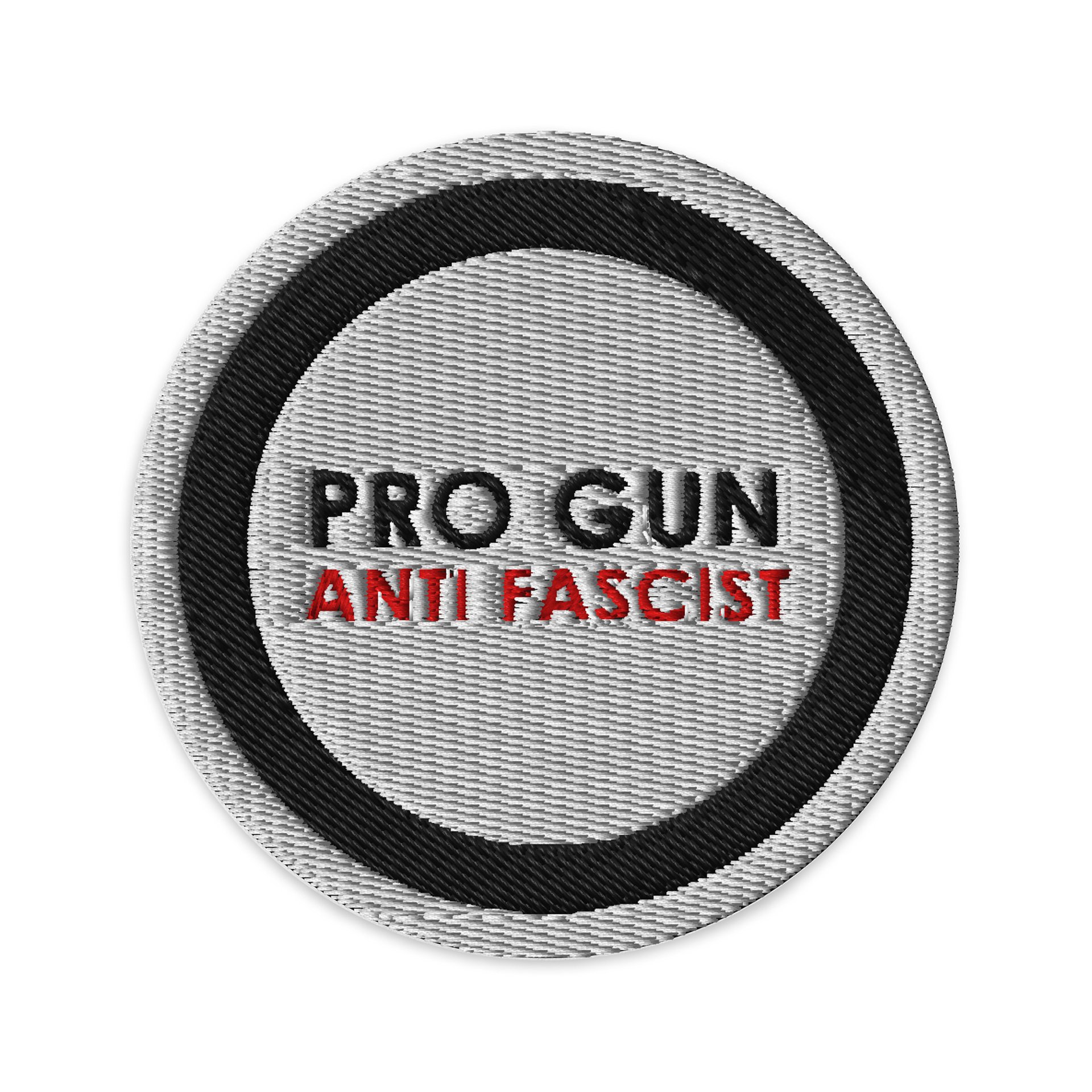 Pro Gun Anti Fascist Patch product image (1)