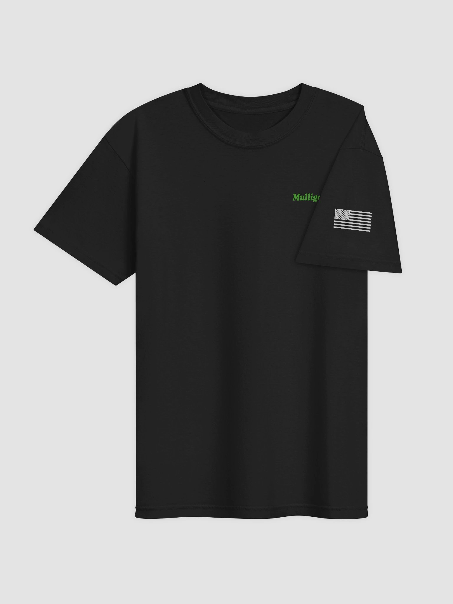 Mulligan’s Minimal Green Logo Tee product image (4)
