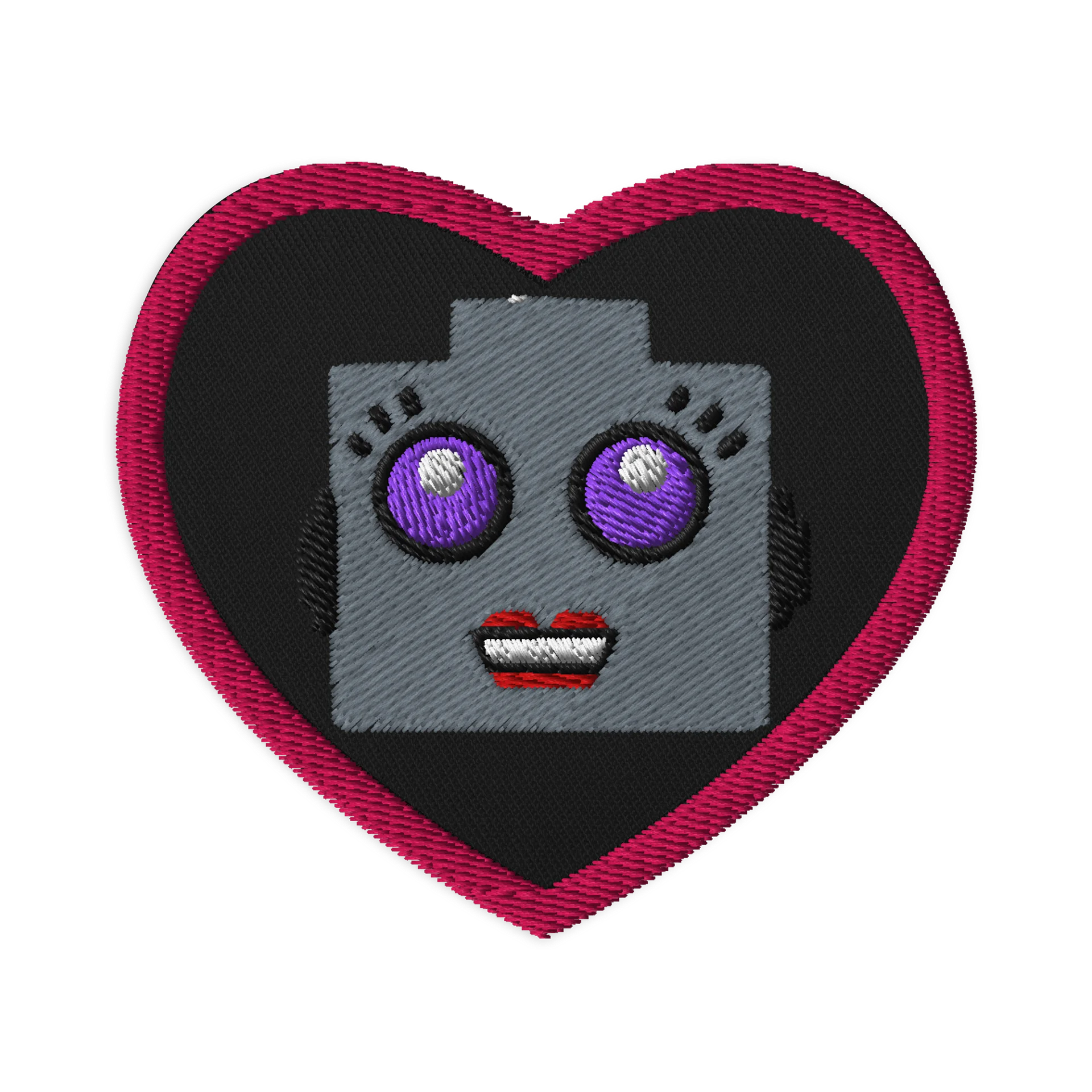 Robot Lady Iron-on Patch product image (1)