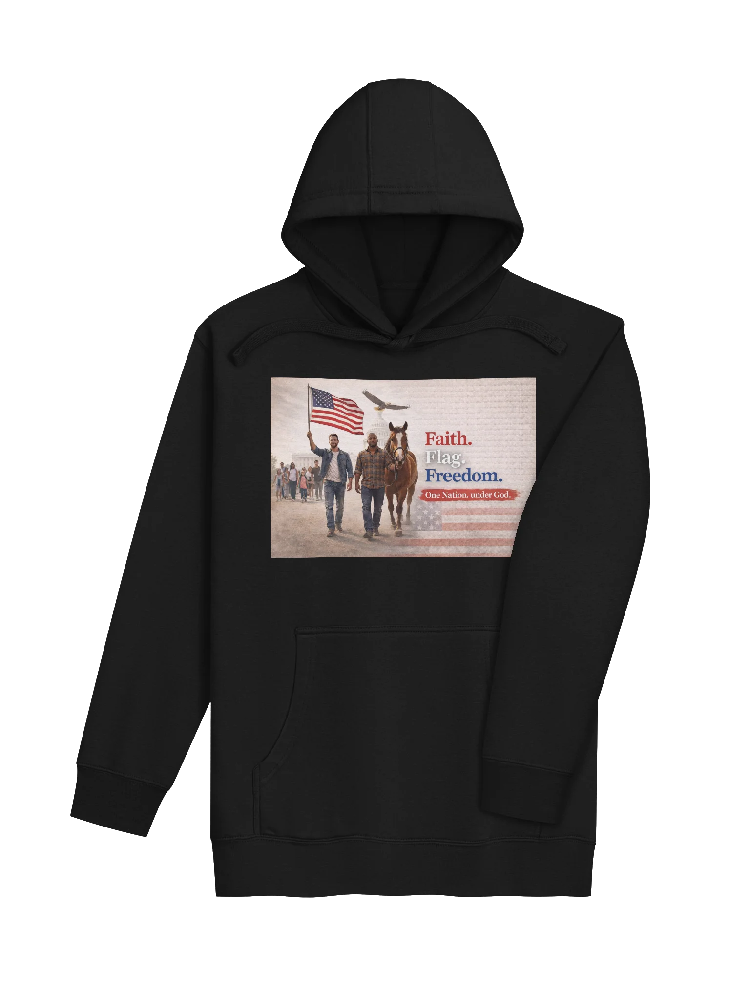 the Faith Flag Freedom hoodie product image (4)