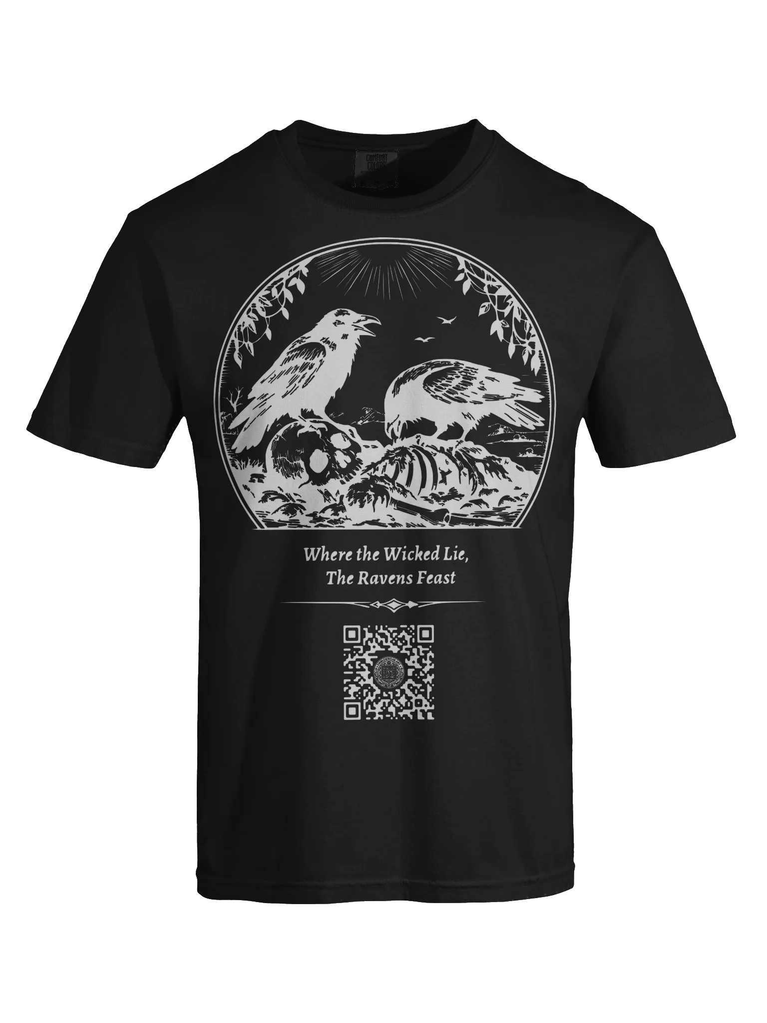 Food for Devils (White on Black/Color) product image (7)