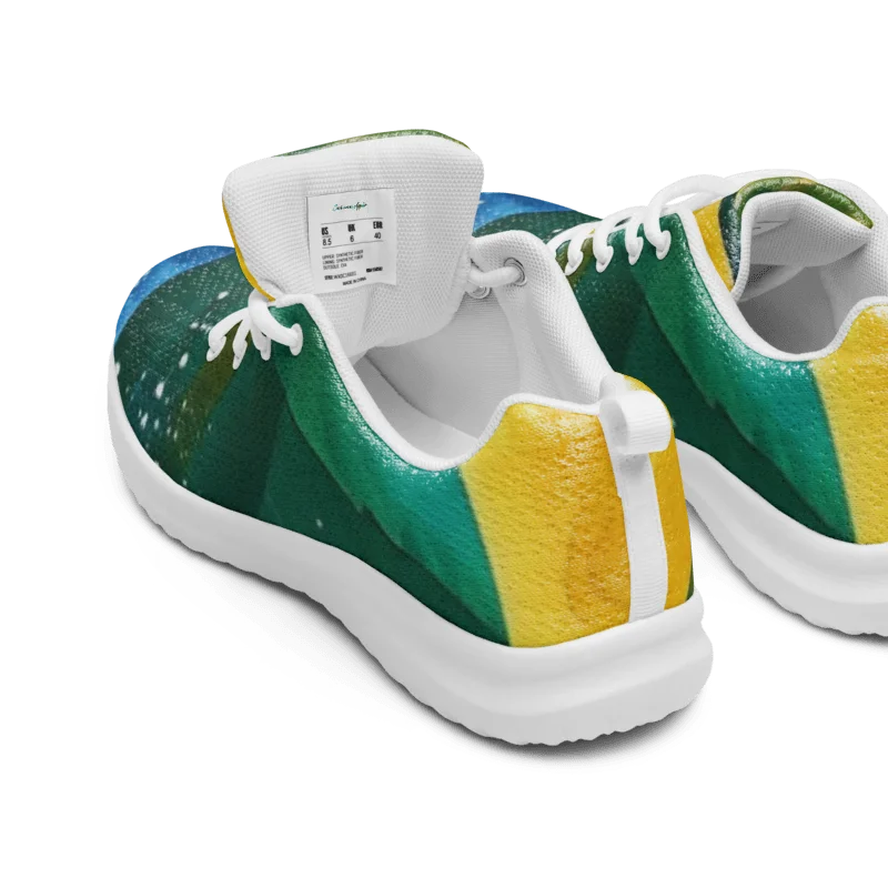 Abstract Diplomat Print - SVG - Caribbean Apples | Men's Athletic Shoes product image (7)