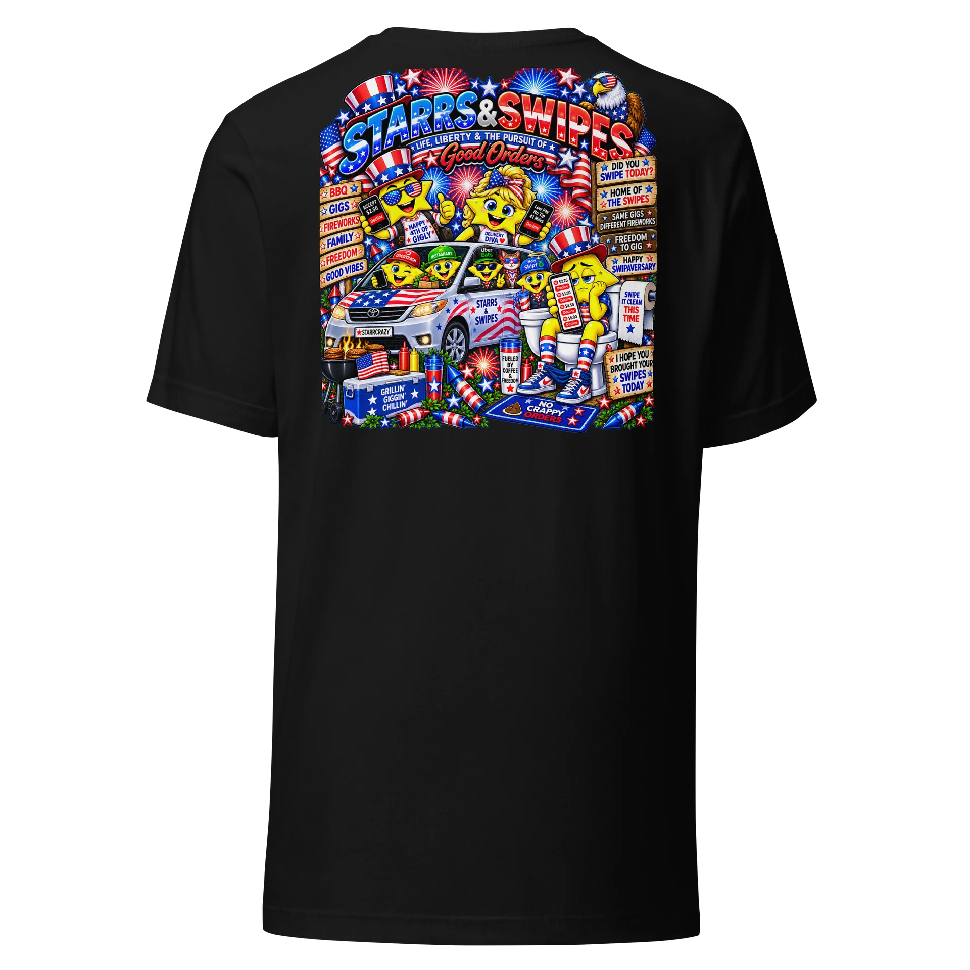 Starrs & Swipes – Life, Liberty & Good Orders Fourth of July Tee product image (5)