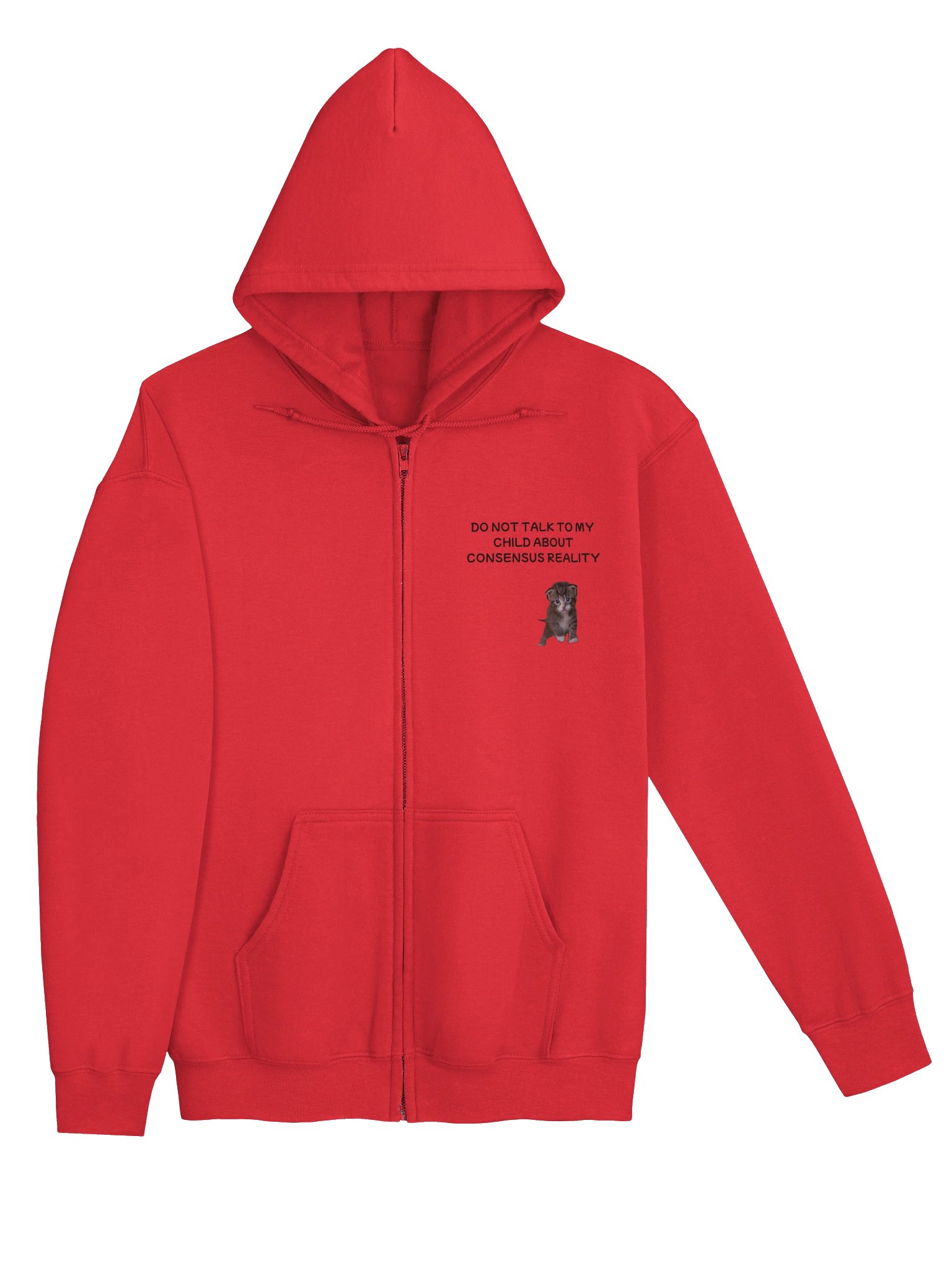 Do Not Talk To My Child About Consensus Reality Zip Hoodie product image (19)