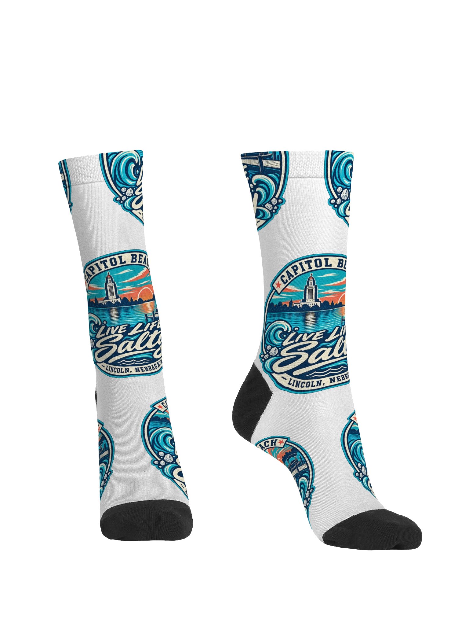 "Live Life Salty" Socks product image (2)