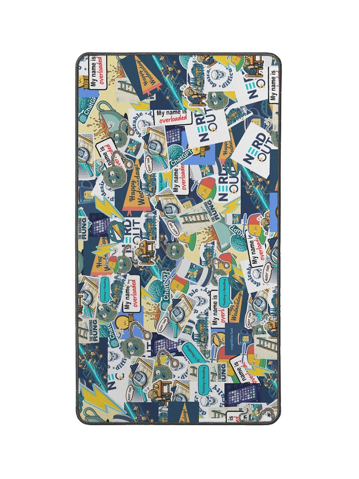 THE COGNITIVE DEBT DESK MAT product image (1)