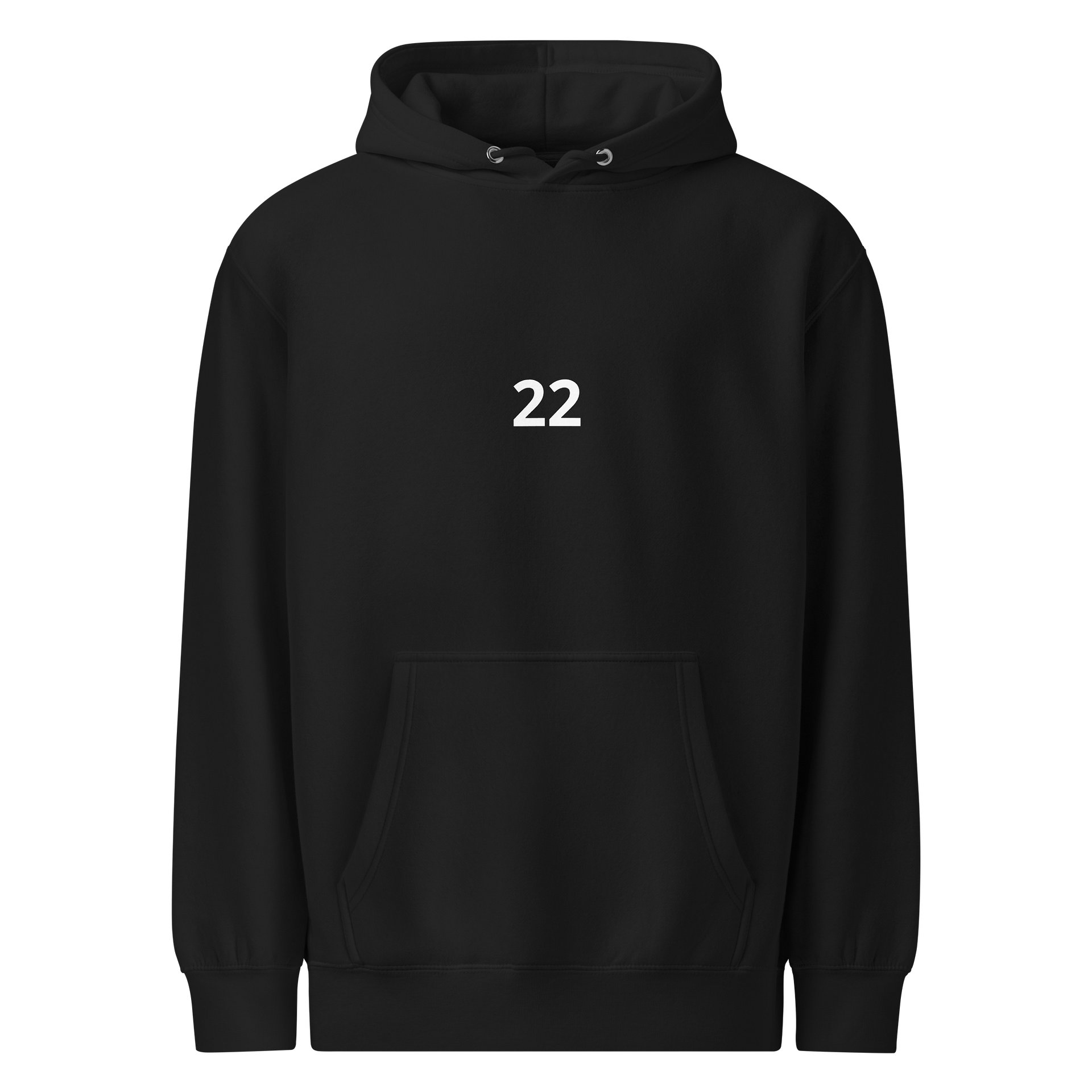 22 Minimalist Black Pullover Hoodie product image (1)