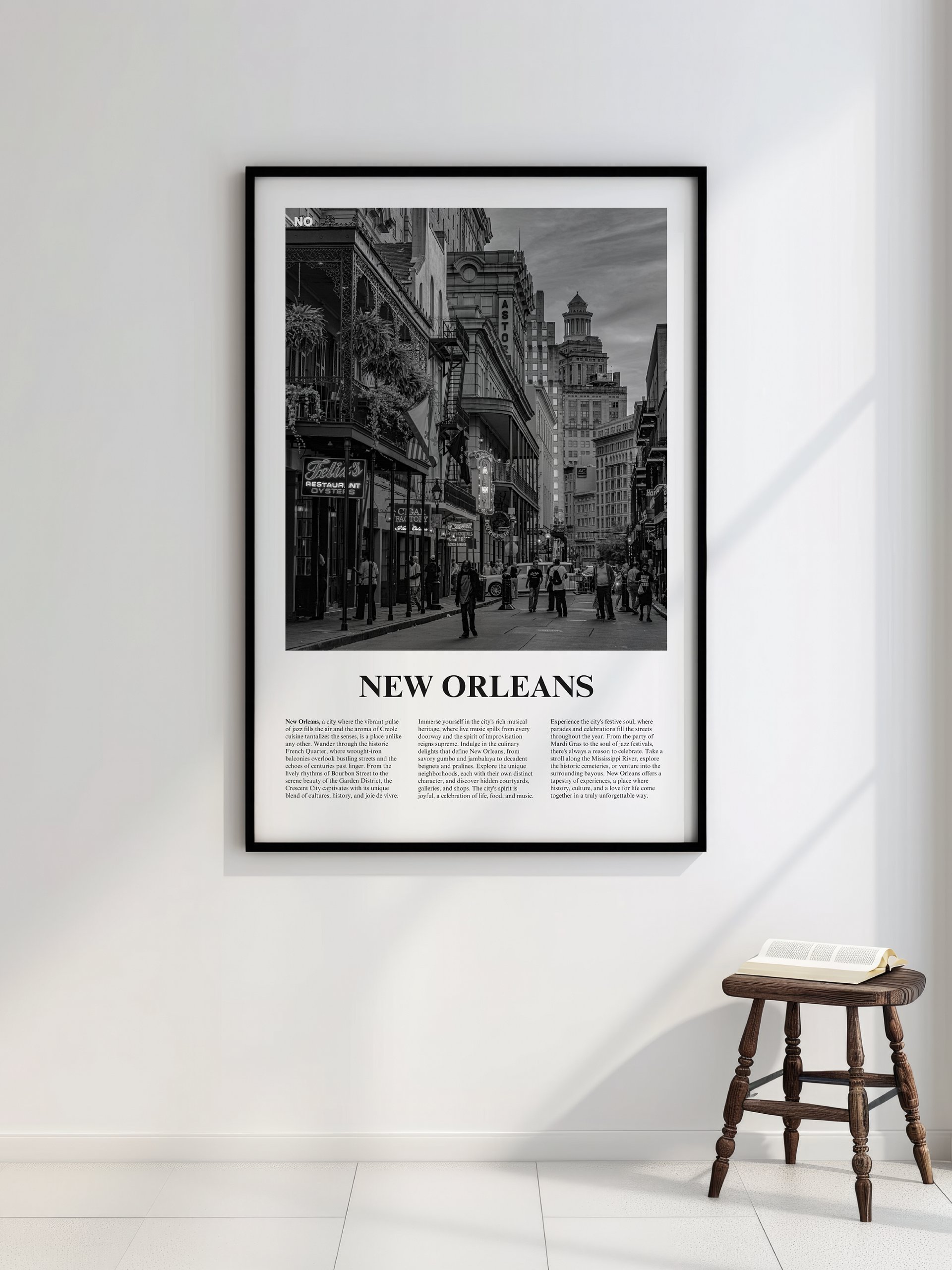 New Orleans 03 Newspaper Poster | Framed product image (7)