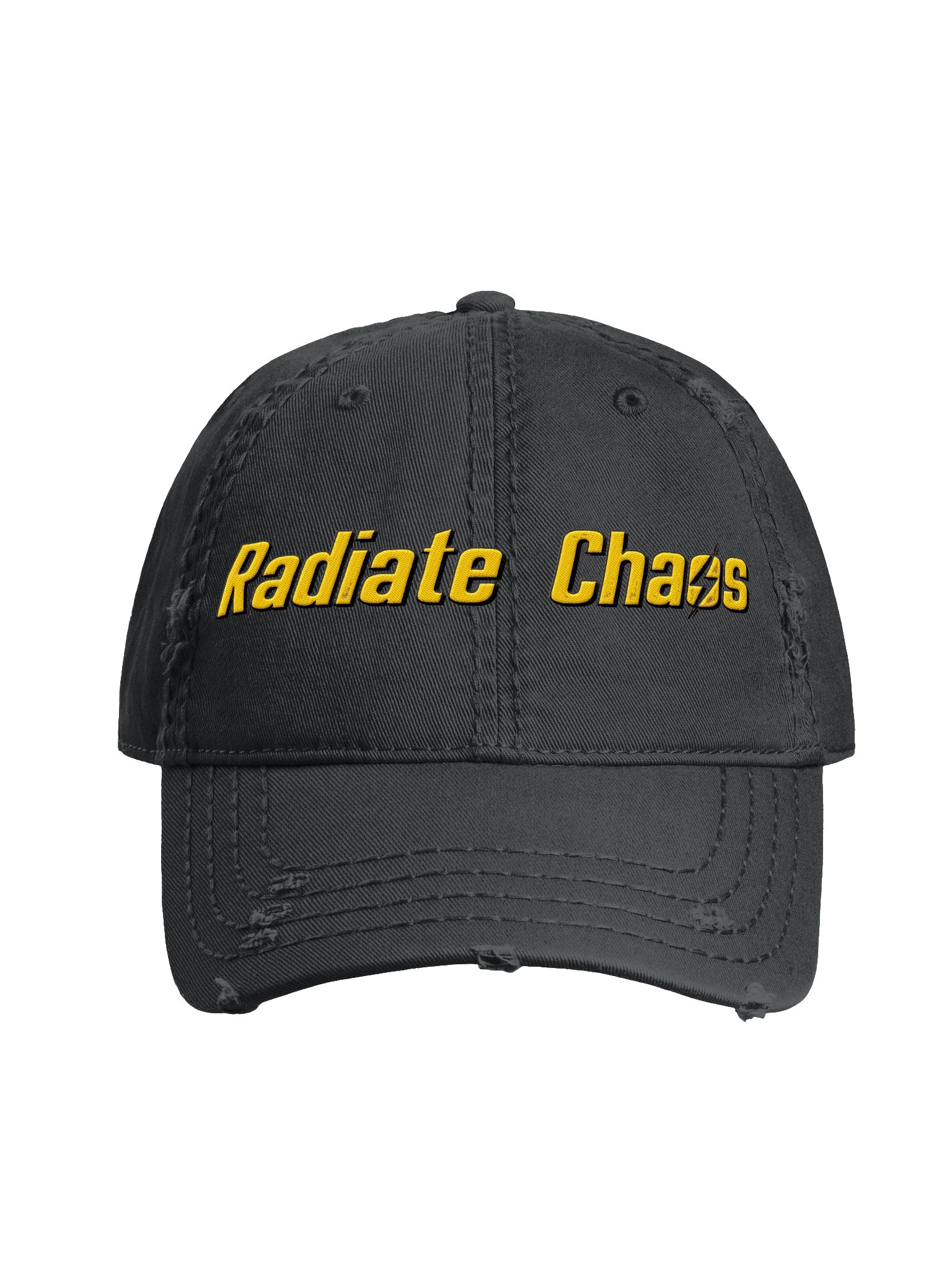 RADIATE CHAOS | Distressed Dad Hat product image (1)