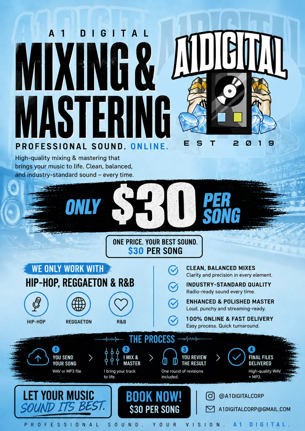 Mixed & Mastered Song product image (1)