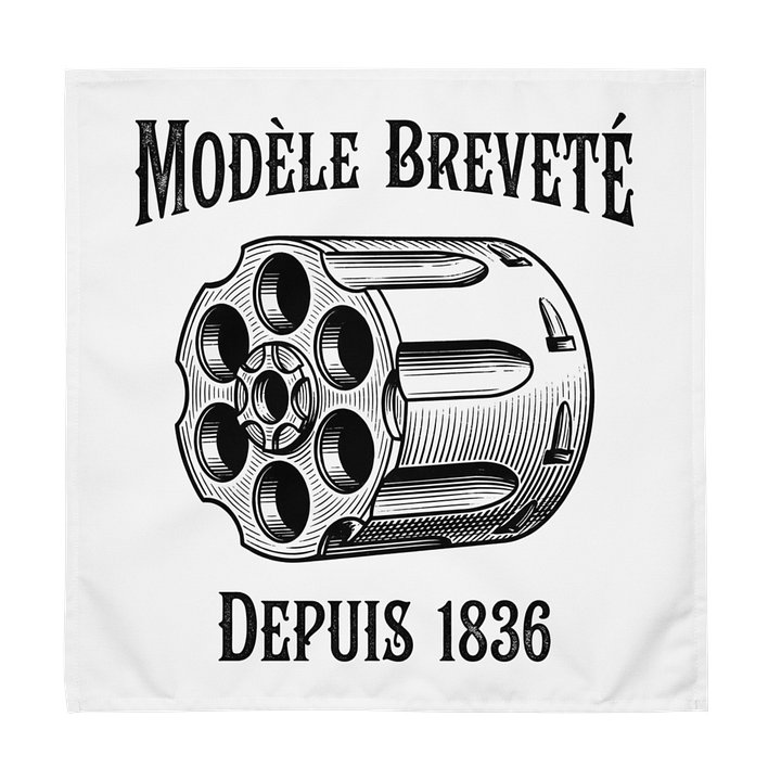 Set de 4 Serviettes de Table "Barillet - Modèle Breveté" (Grand Format 50x50 cm) product image (2)