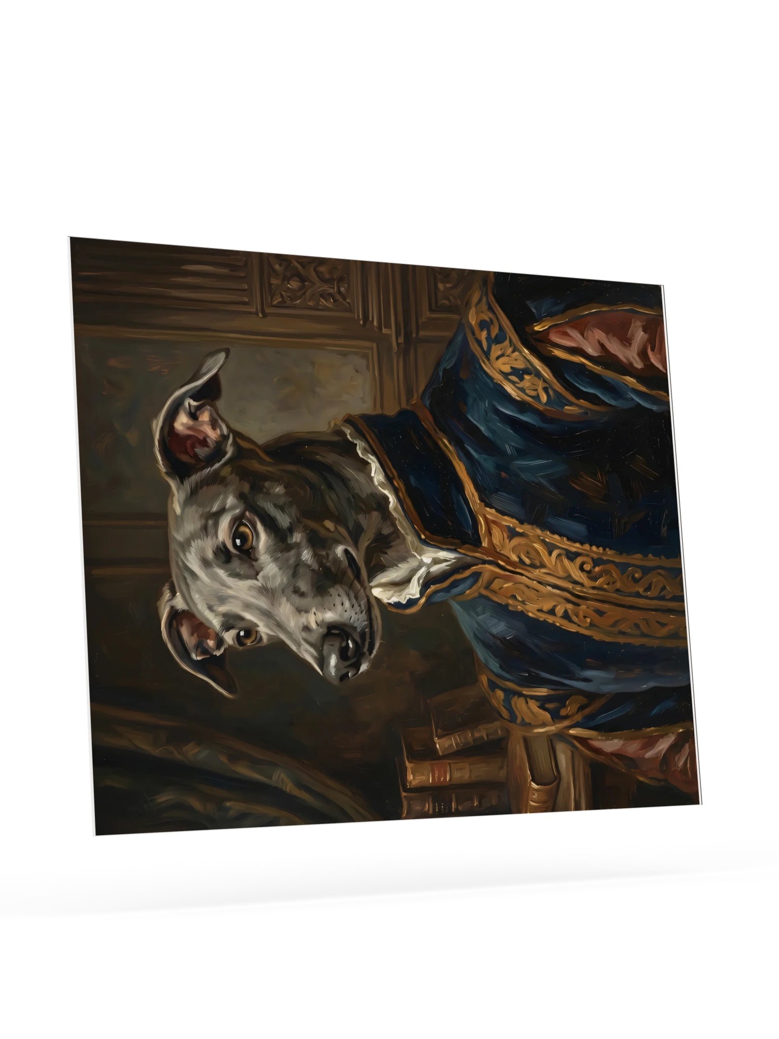 Greyhound in Blue Poster product image (23)