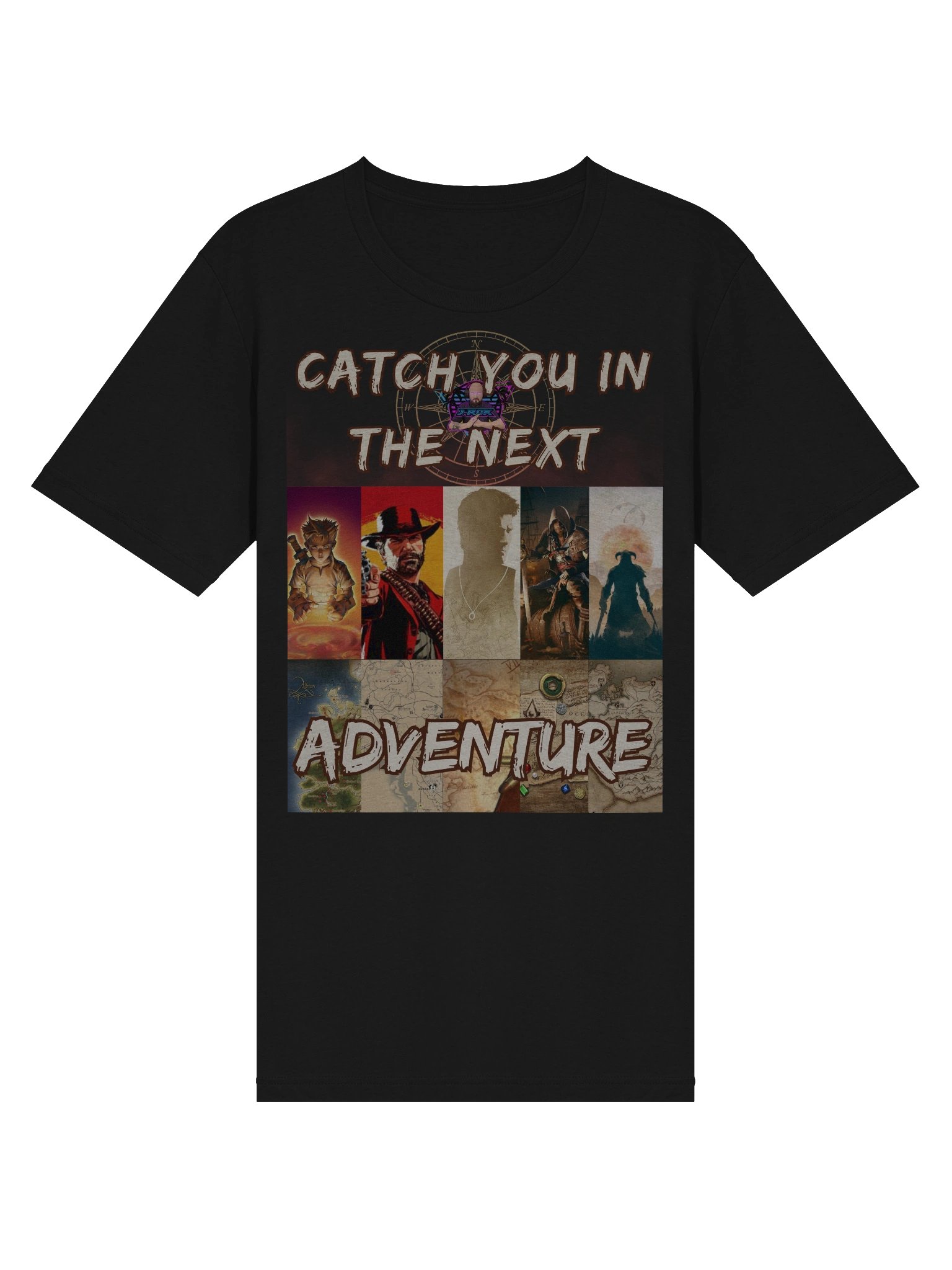 Gaming Adventure T-shirt (Front Design) product image (17)