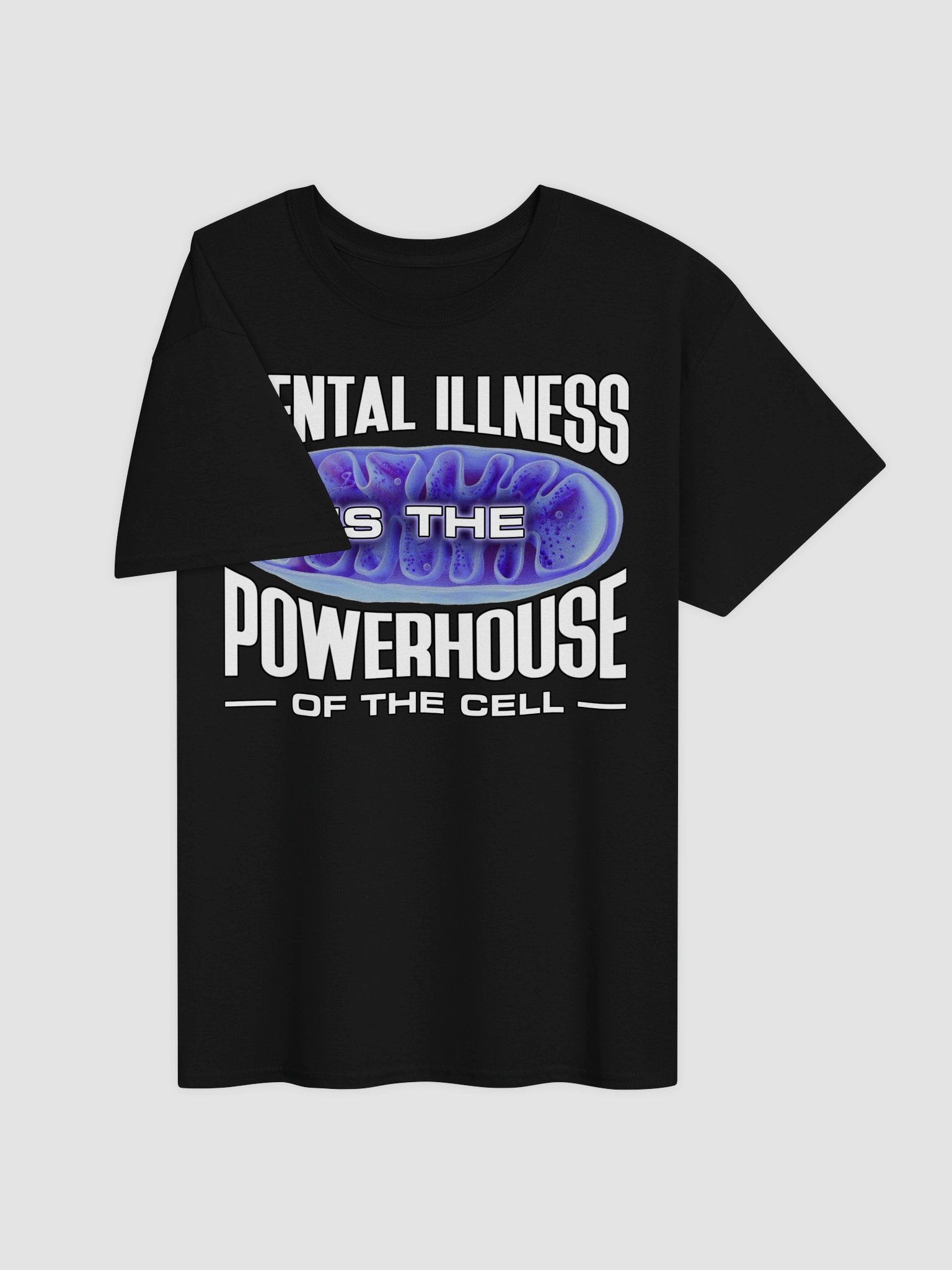 Metal illness is the powerhouse of the cell T-shirt product image (3)