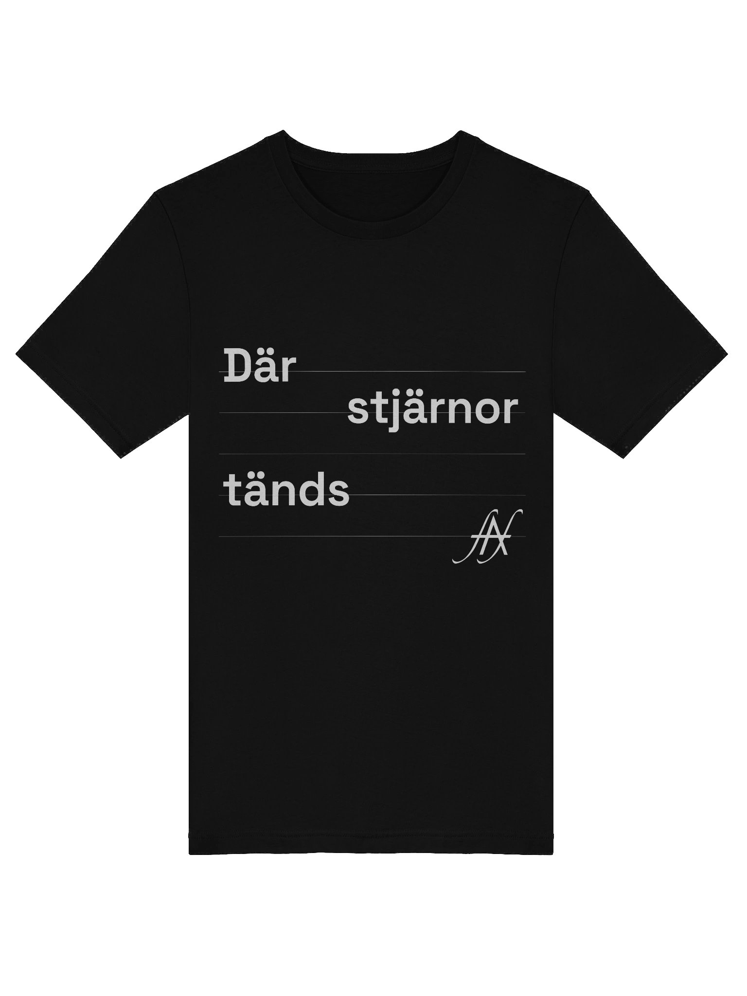 Där stjärnor tänds, svart product image (5)