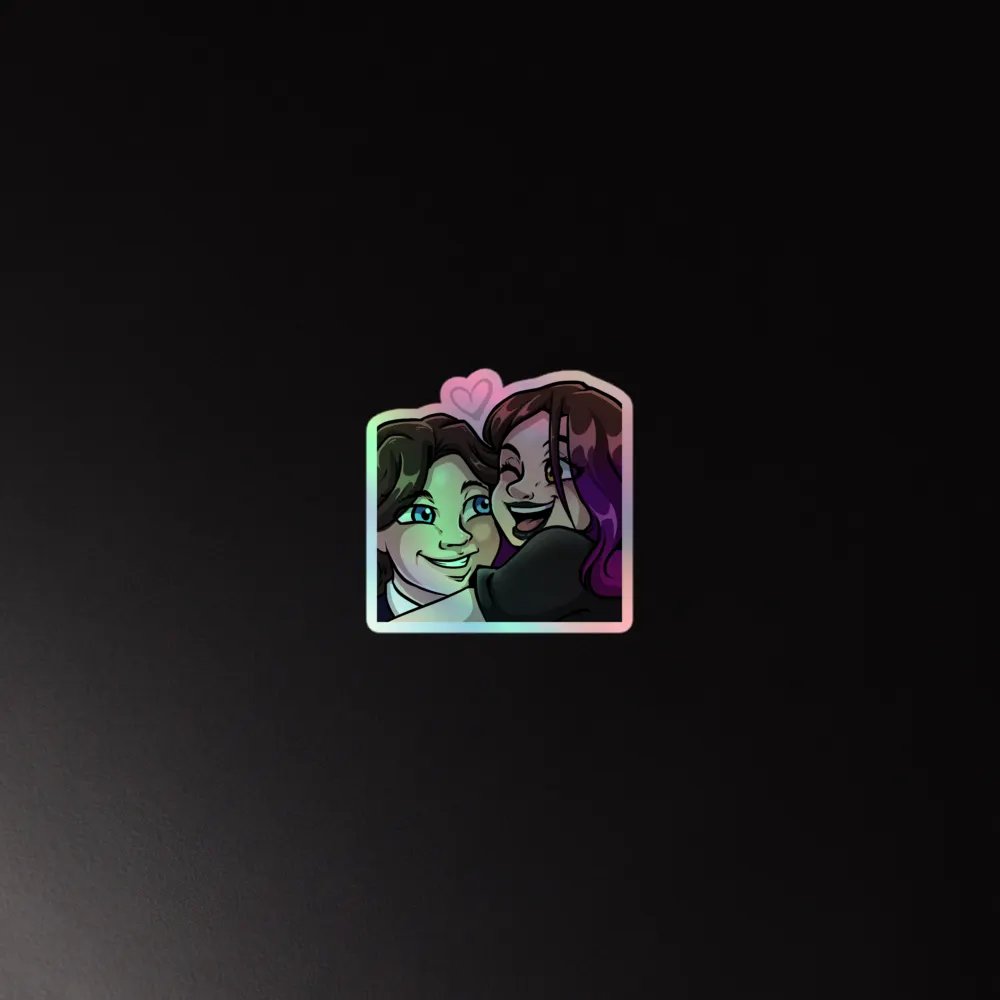 Embrace Love Holographic Sticker product image (4)