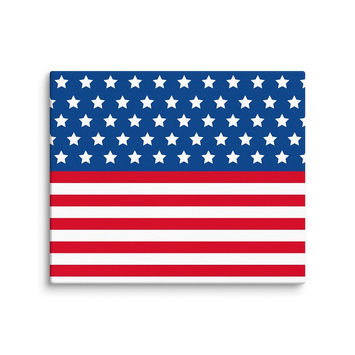 Classic American Flag Canvas Art – Timeless Patriotic Decor for Your Home product image (2)
