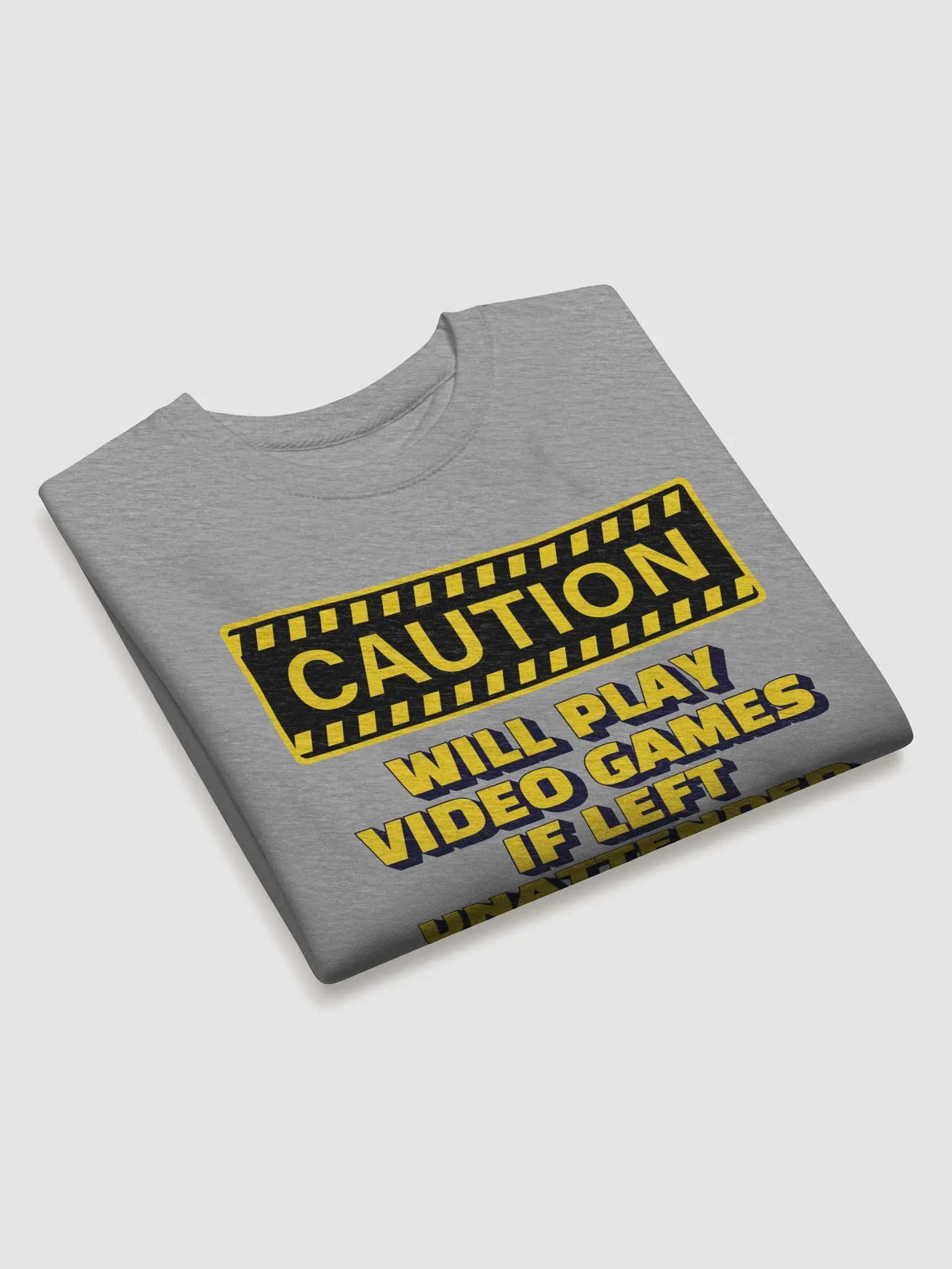 Caution - Will Play Video Games If Left Unattended Sweatshirt product image (16)