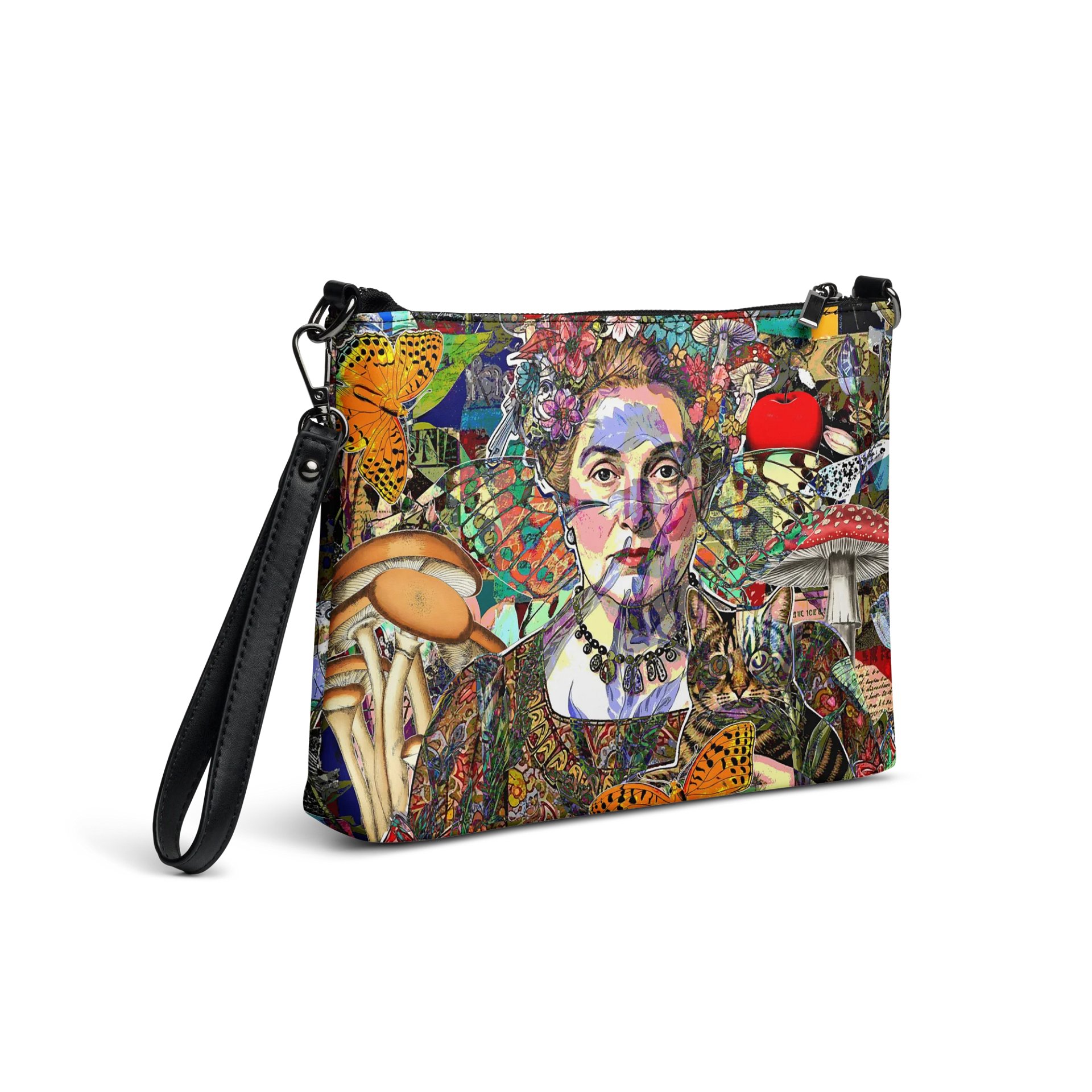 Lady with Cat-Over Crossbody Bag product image (6)