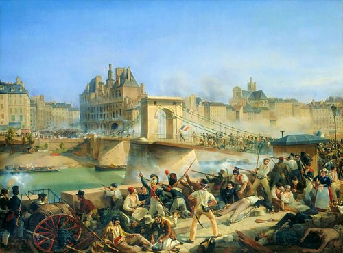 #OnThisDay 1830 France’s July Revolution came to a dramatic end, as Republicans seized important buildings throughout Paris i...