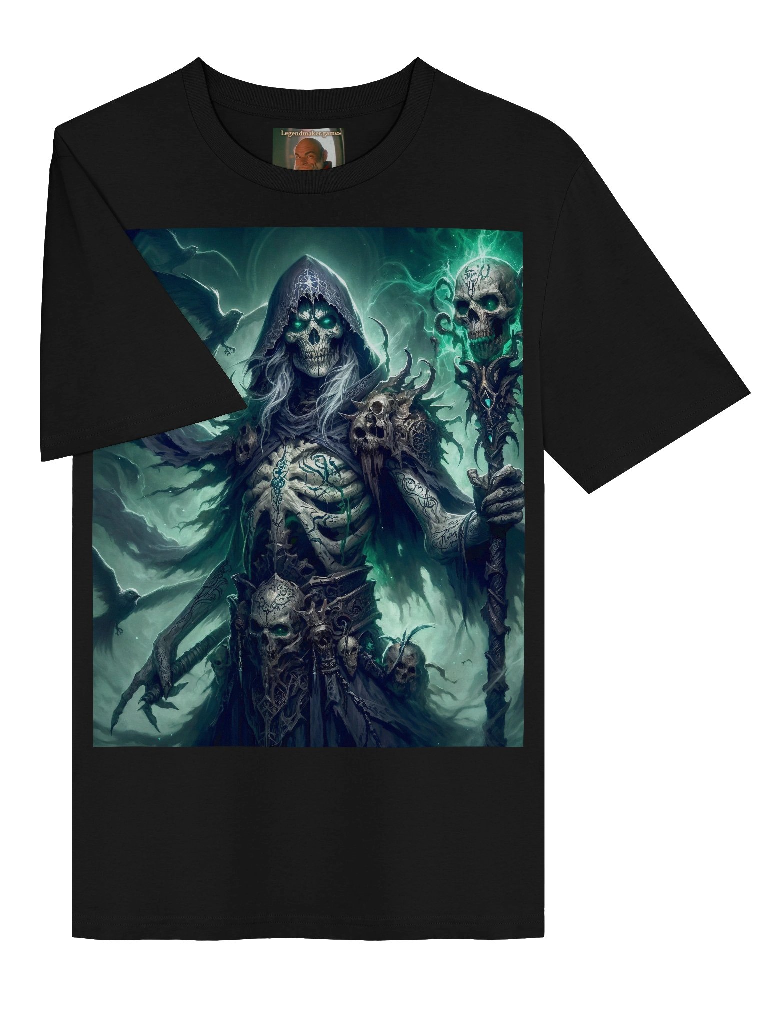 Necromancy is Written in Bone Shirt product image (5)