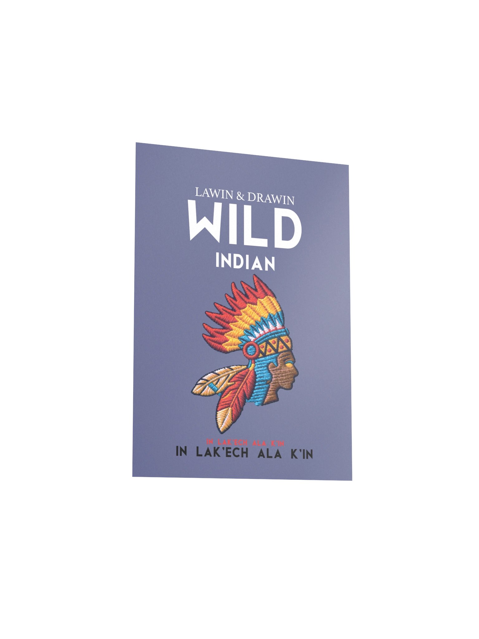 Wild Indian Matte Art Poster — In Lak'ech Ala K'in | Mayan Culture Wall Art | Lawin & Drawin product image (3)