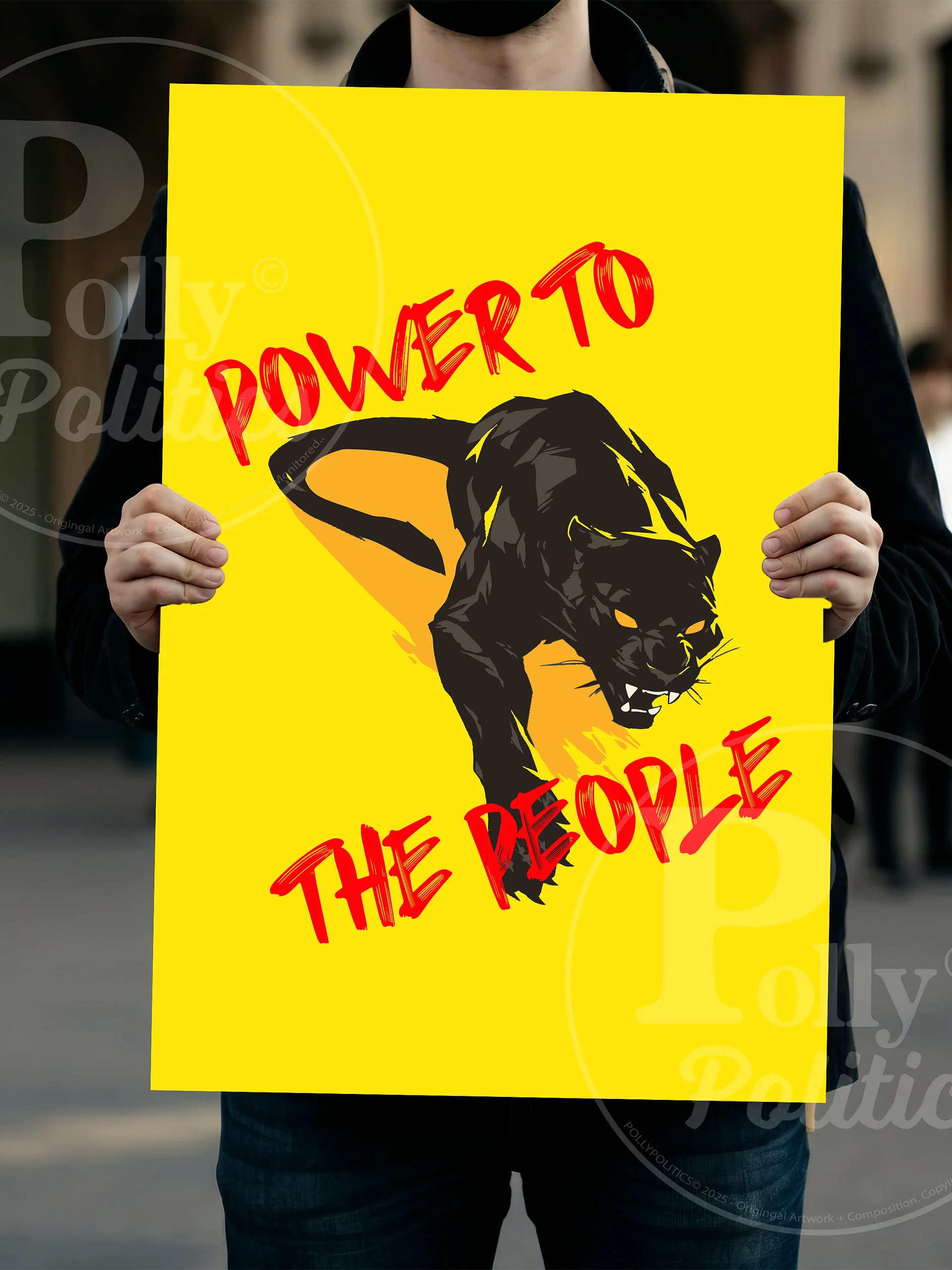 Power To The People Protest Poster product image (4)