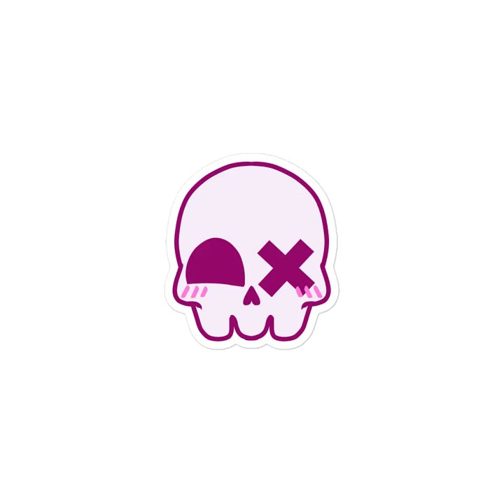 Kawaii Skull Magnet product image (1)
