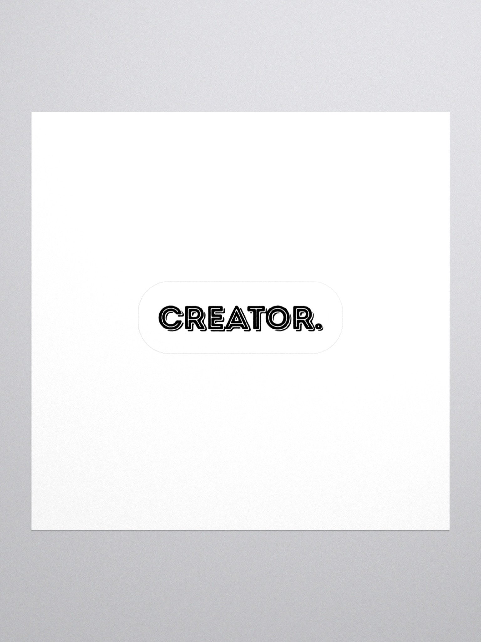 DNE Creator Sticker product image (1)