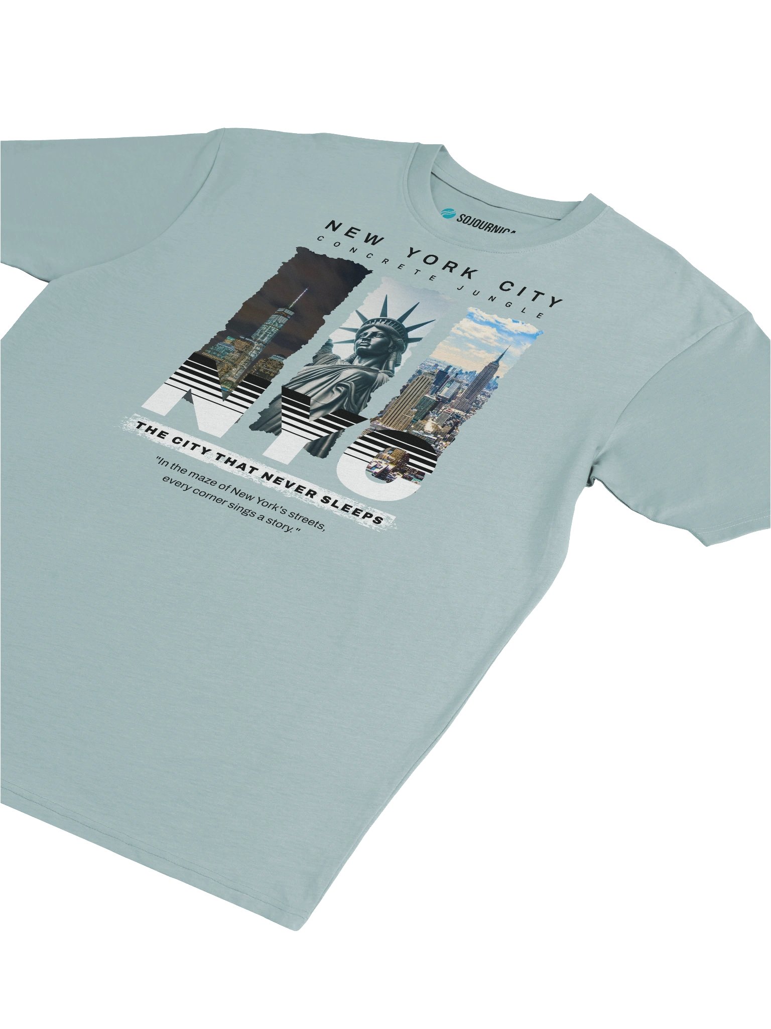 NYC Concrete Jungle Premium Unisex Light Tee product image (3)