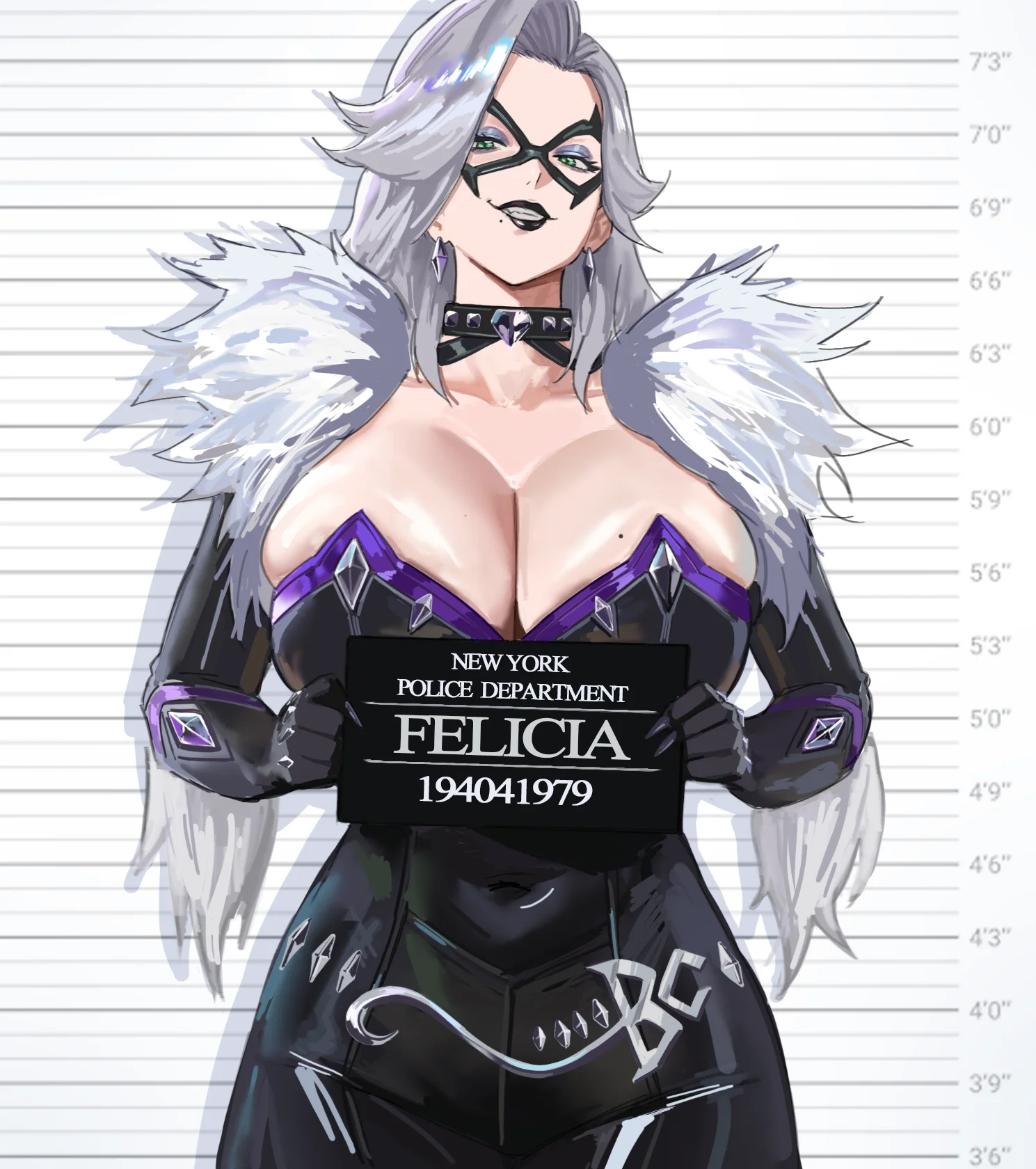 Felicia Hardy Mugshot🐈‍⬛ product image (1)
