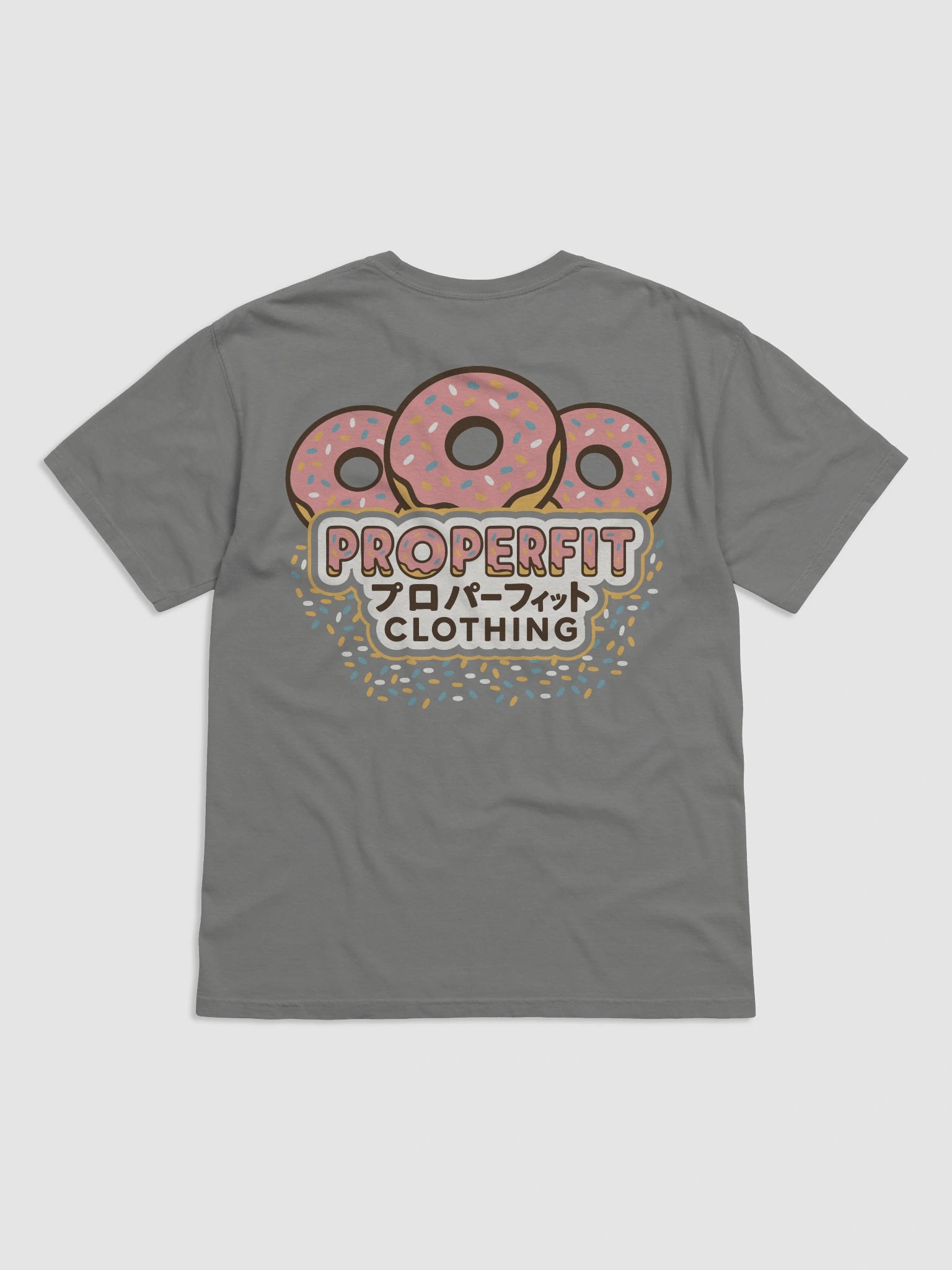 Pink Sprinkle Donut Summer Tee product image (13)