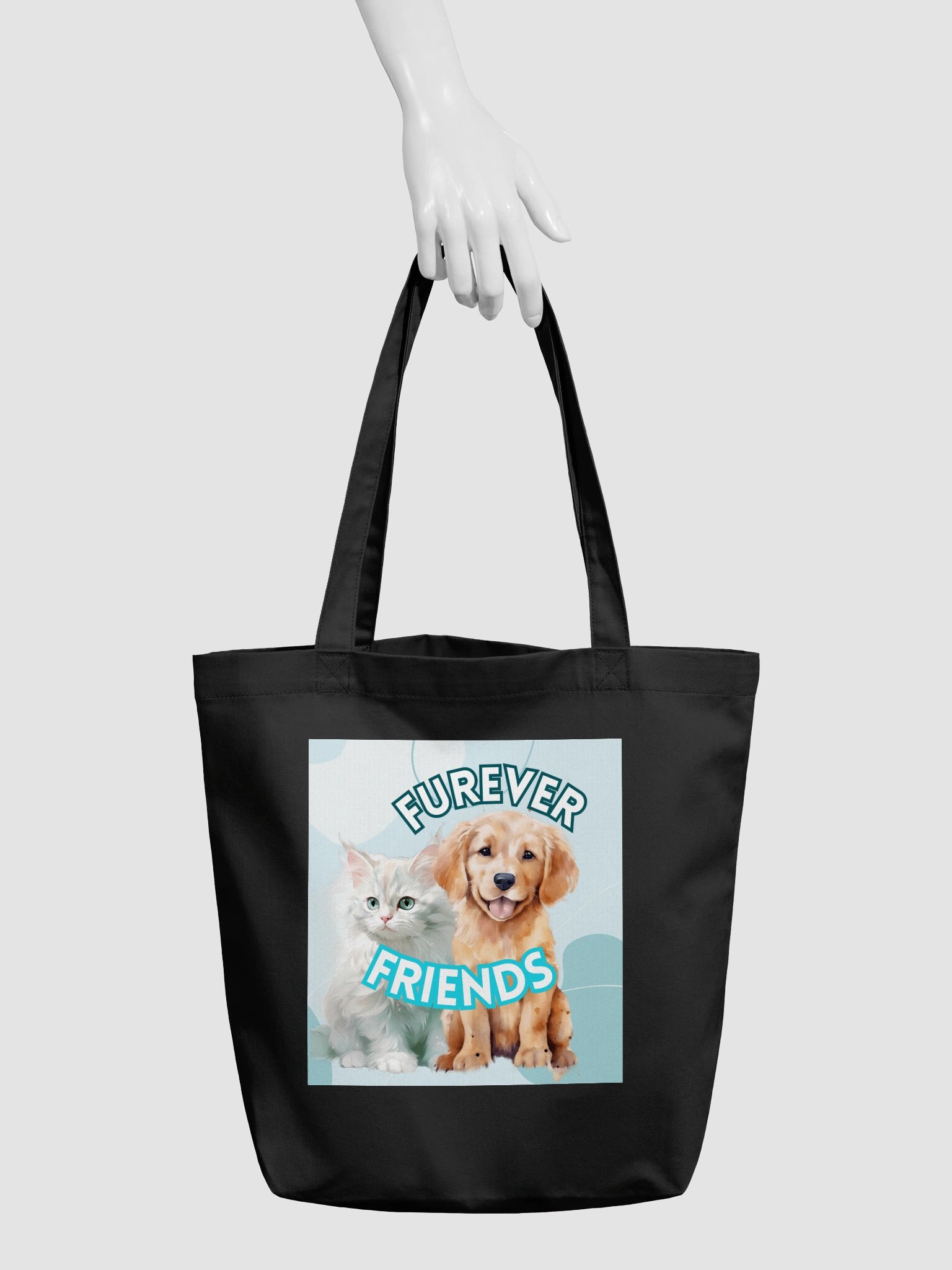 Furever Friends Dog and Cat Tote Bag product image (6)