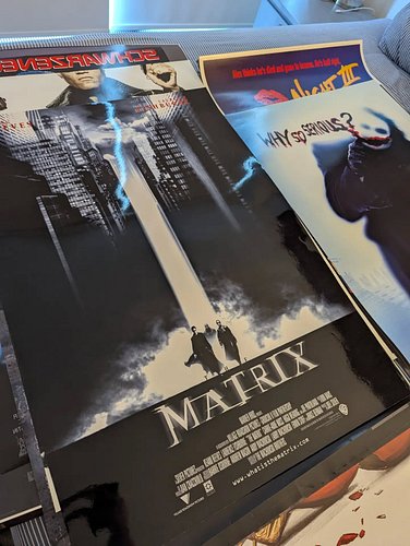 Gotta organize some of these recent pickups! Plus database management, organizing the existing collection, etc. 
#movieposter...