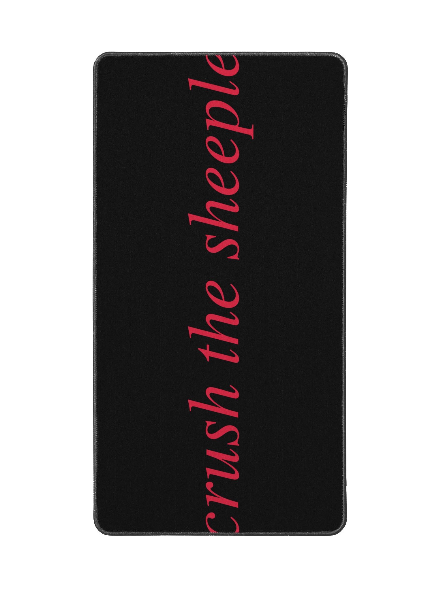 No ShopCo Desk Mat - Red on Black product image (2)