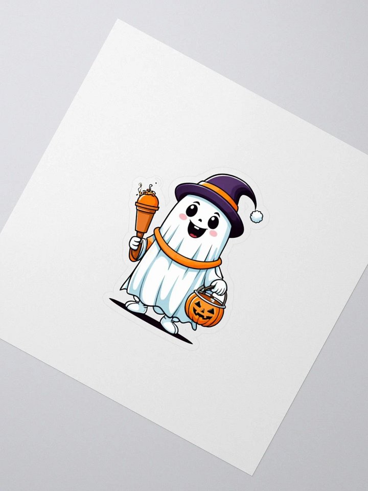 Spooky Ghost Halloween Sticker product image (2)